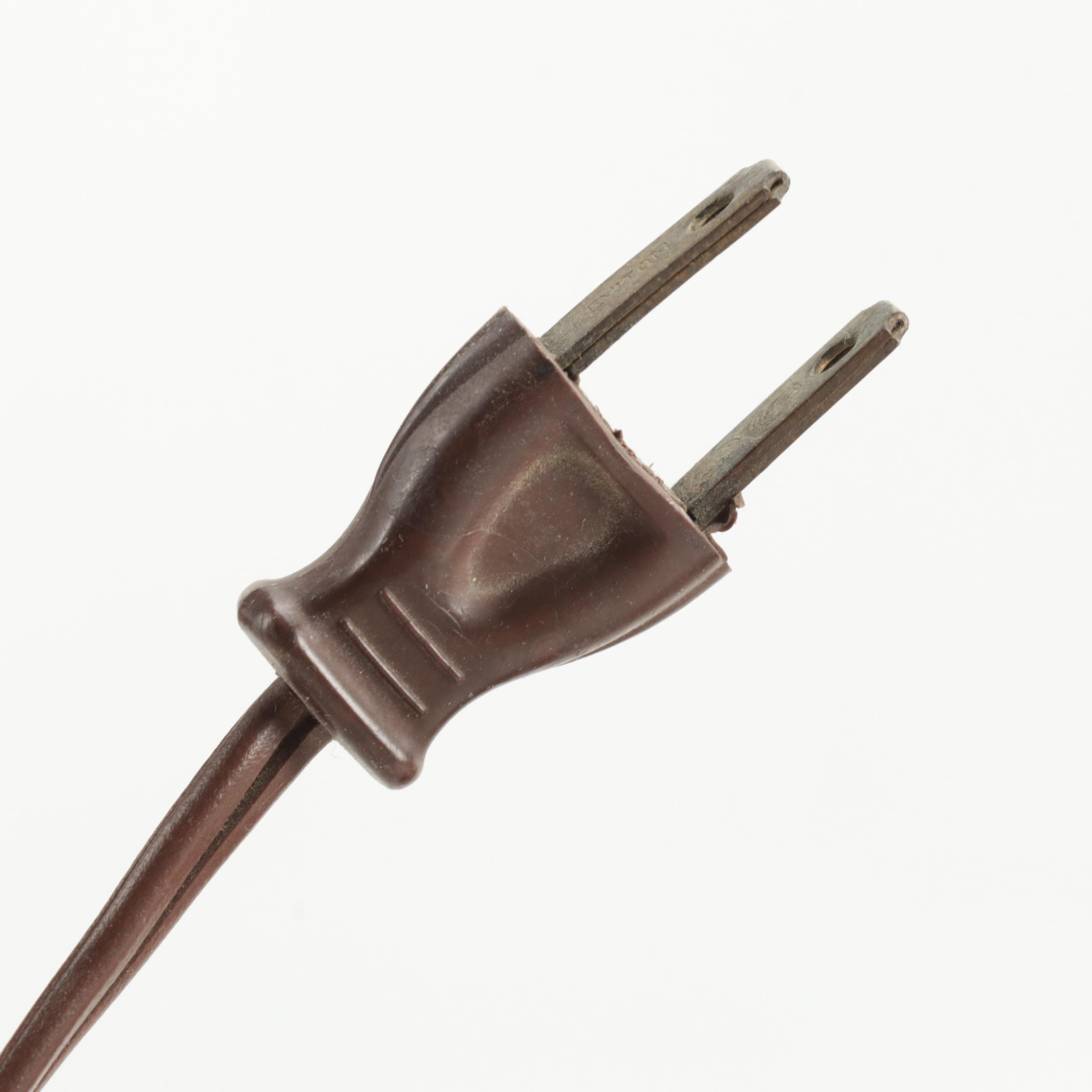 Leaping Gazelle Ceramic Television Lamp, Mid to Late 20th Century