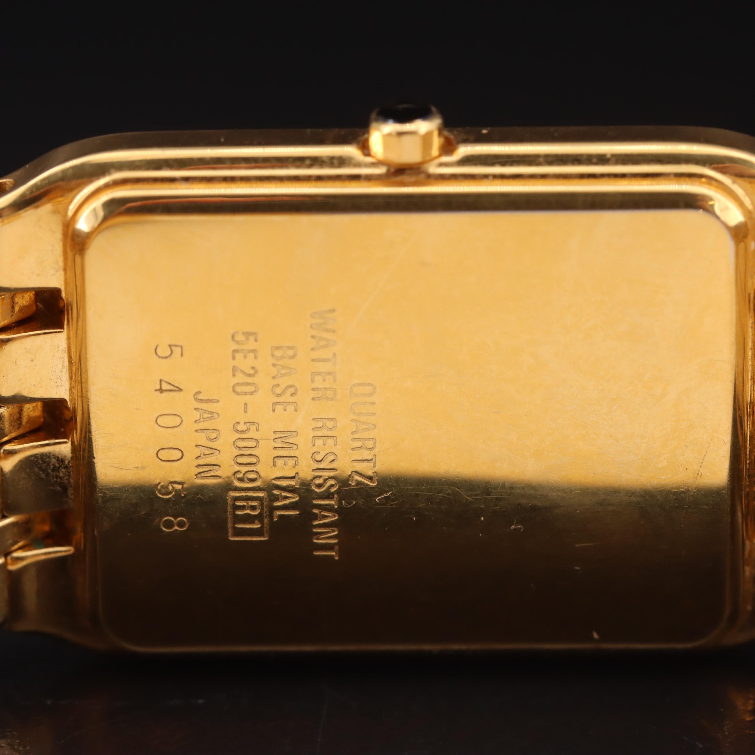 Seiko Lassale Gold-Tone Watch