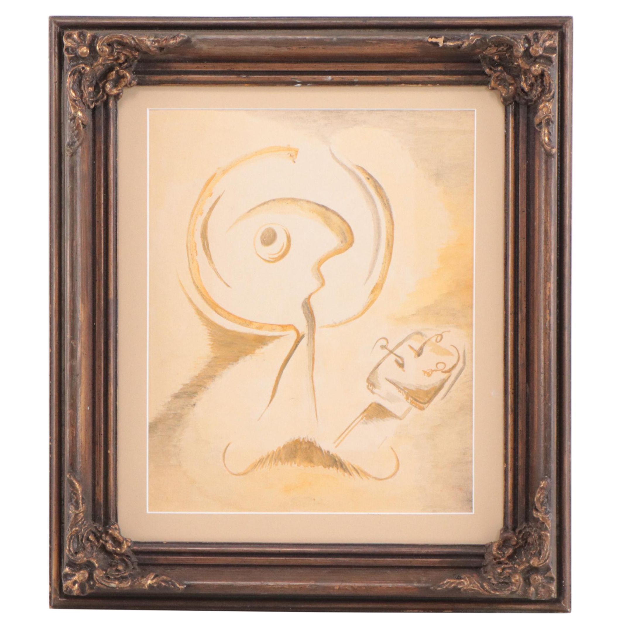 Non-objective Watercolor Painting