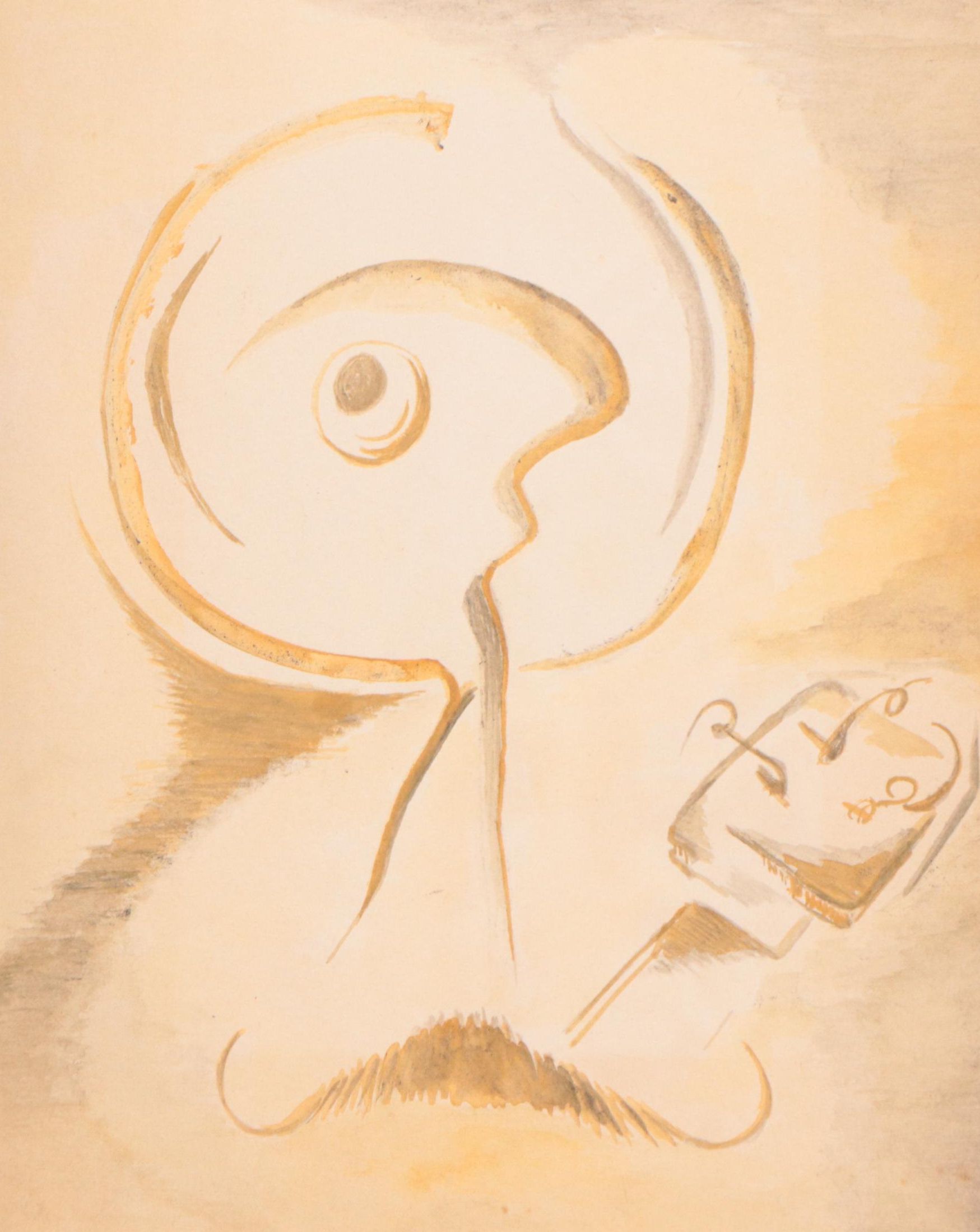 Non-objective Watercolor Painting