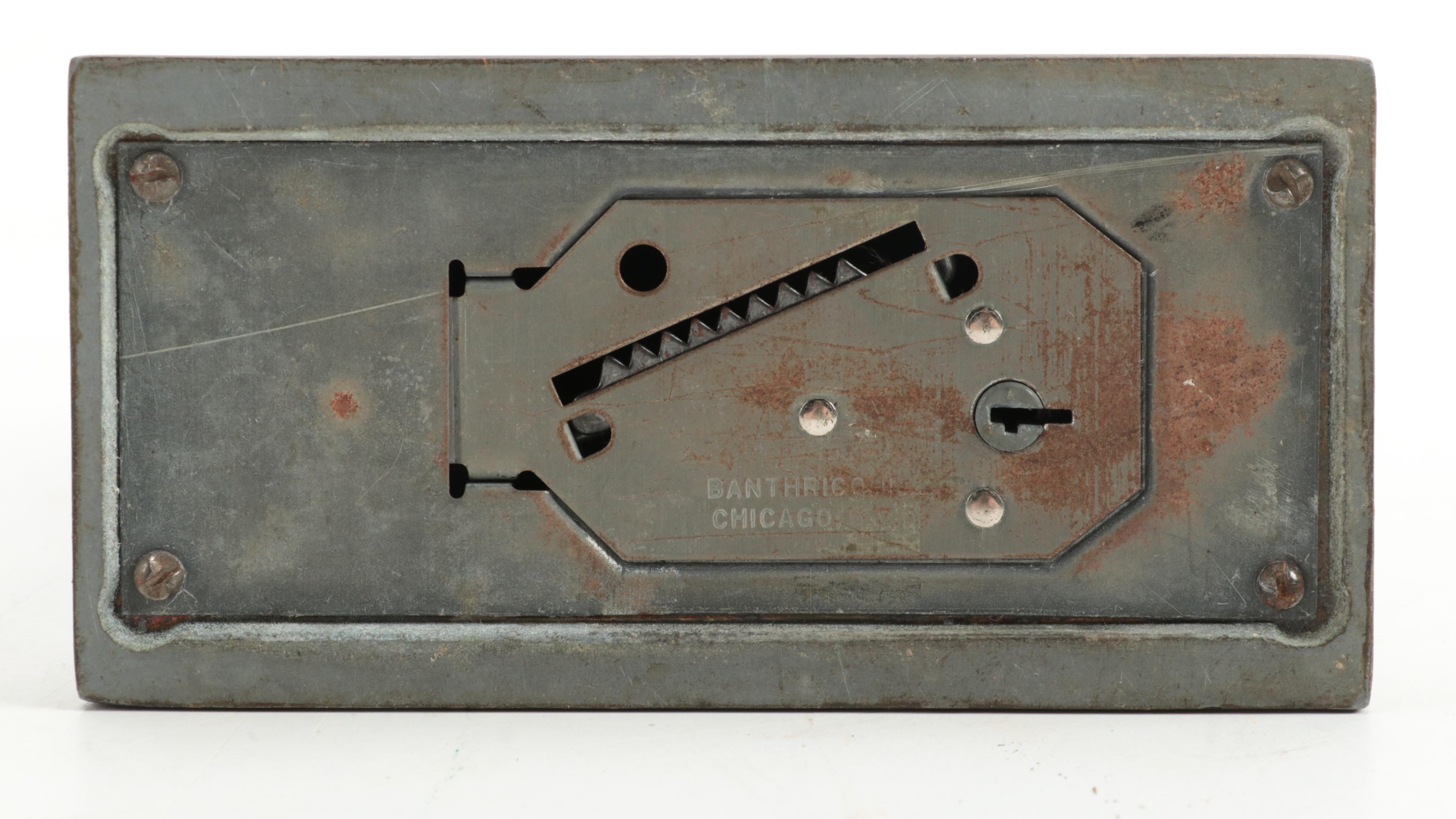 Harris Trust and Savings Bank Lion Coin Bank