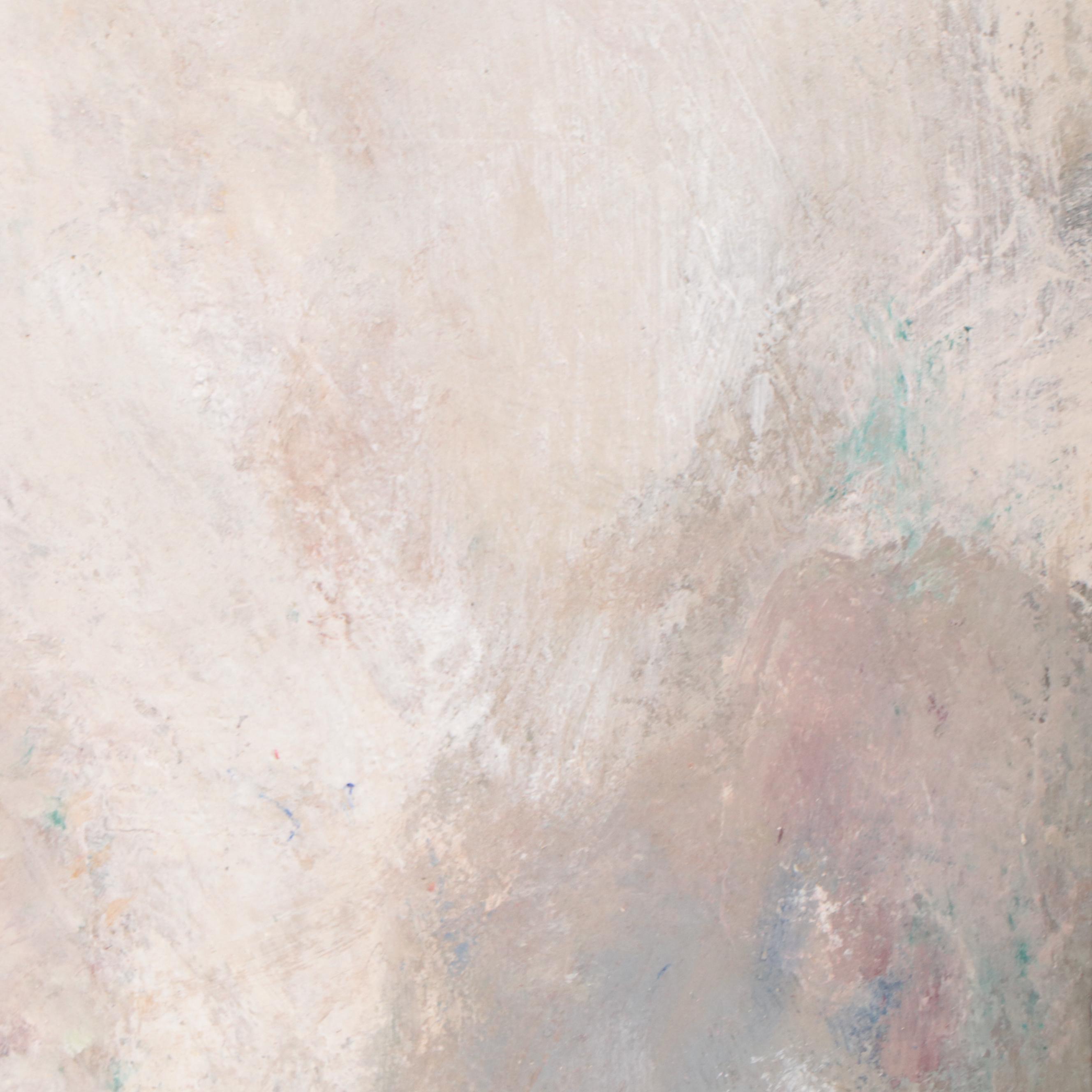 Kevin Kasik Oil Painting of Dog Portrait "Mollie the Bichon Frisé," 2023