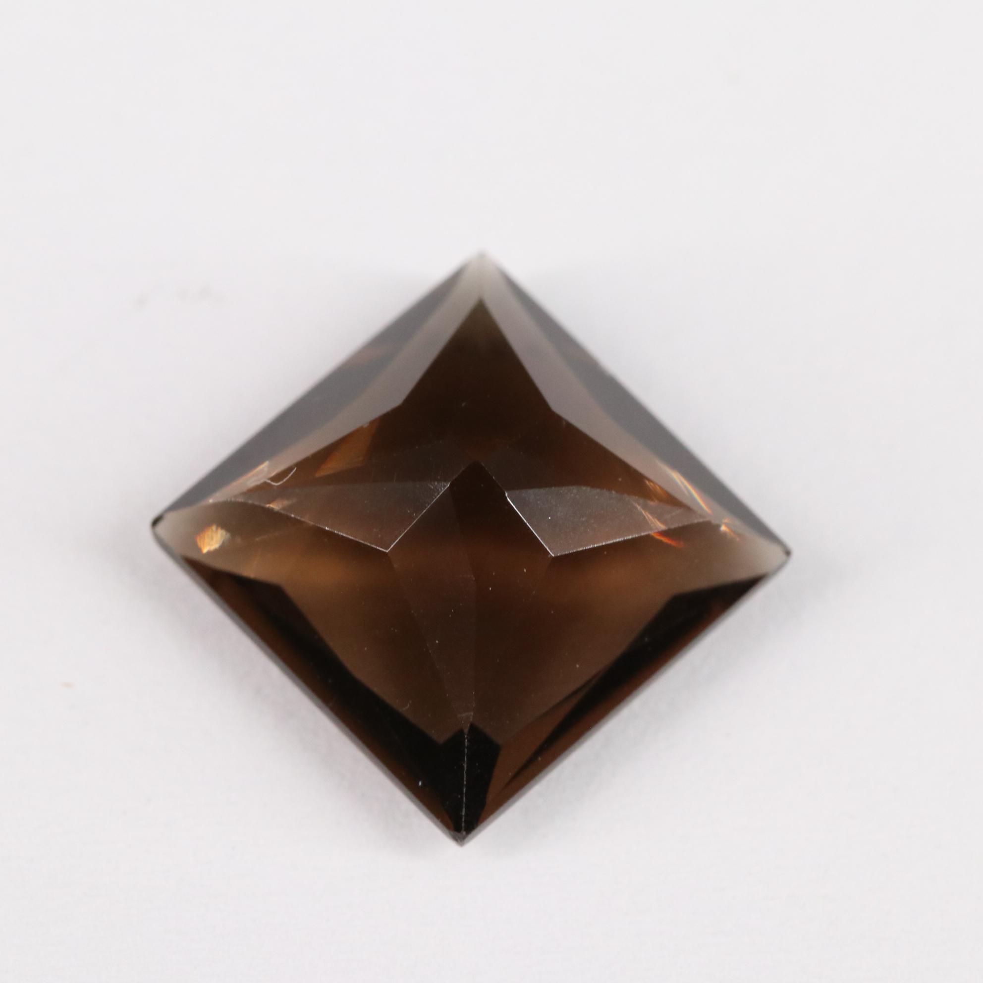 Loose 7.38 CT Smoky Quartz