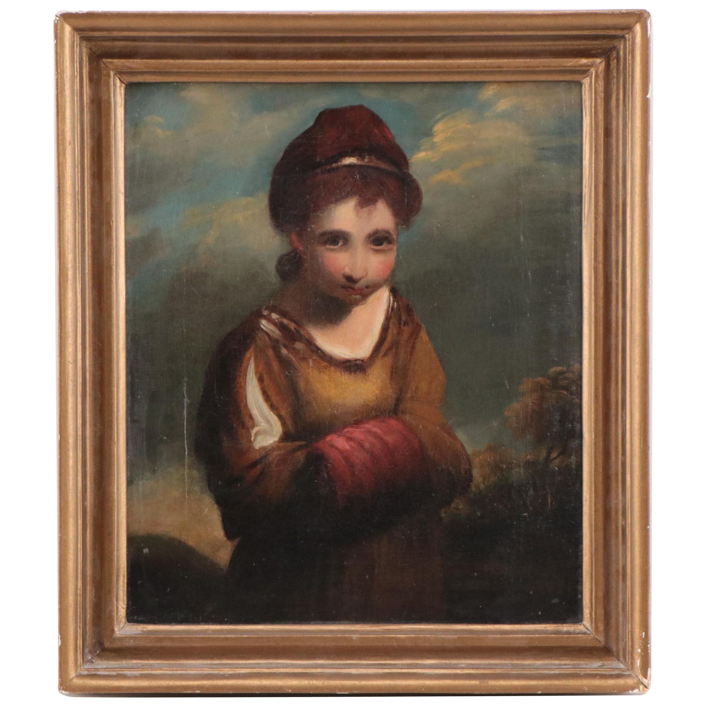 Portrait Oil Painting After Sir Joshua Reynolds