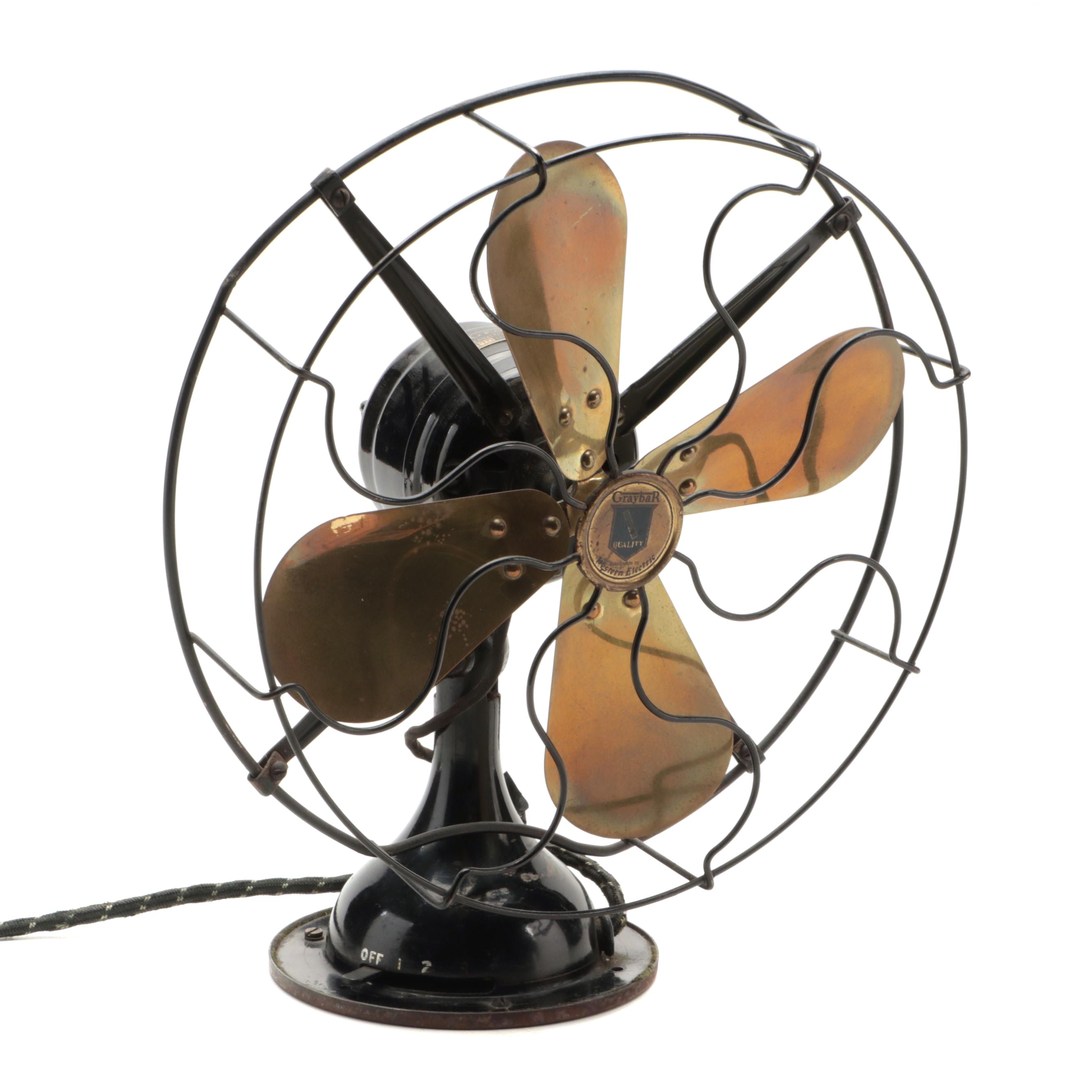 Graybar-Western Electric Desk Fan