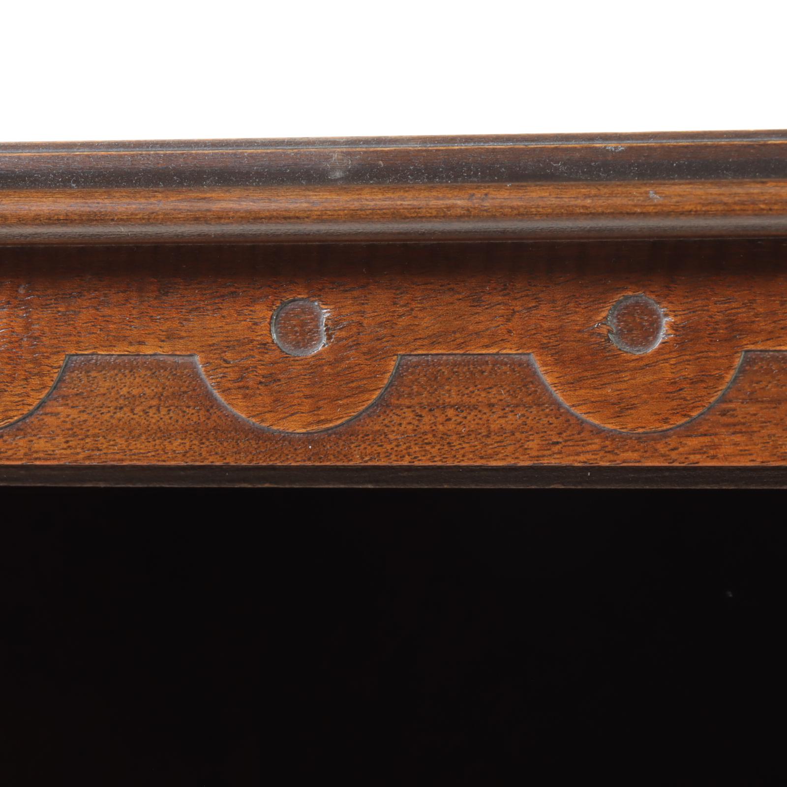 Grand Rapids Chair Co. Federal Style Walnut China Cabinet, 1930s