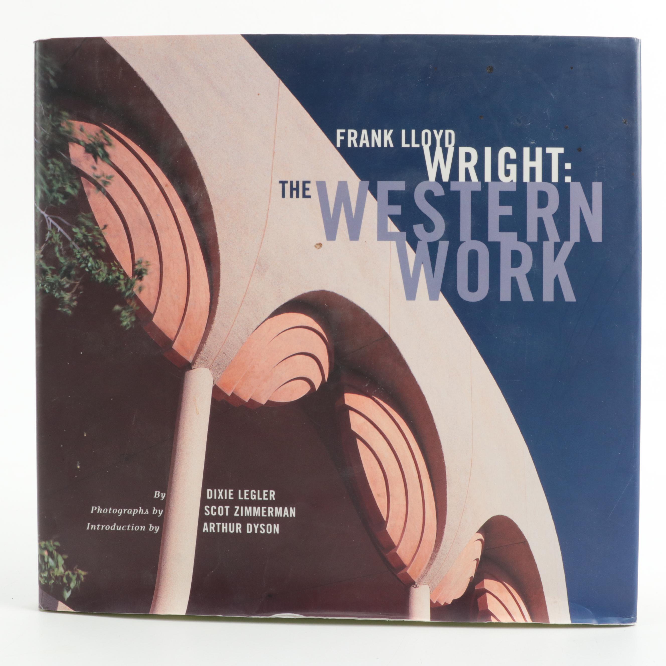 First Edition "Frank Lloyd Wright" by Dixie Legler and More