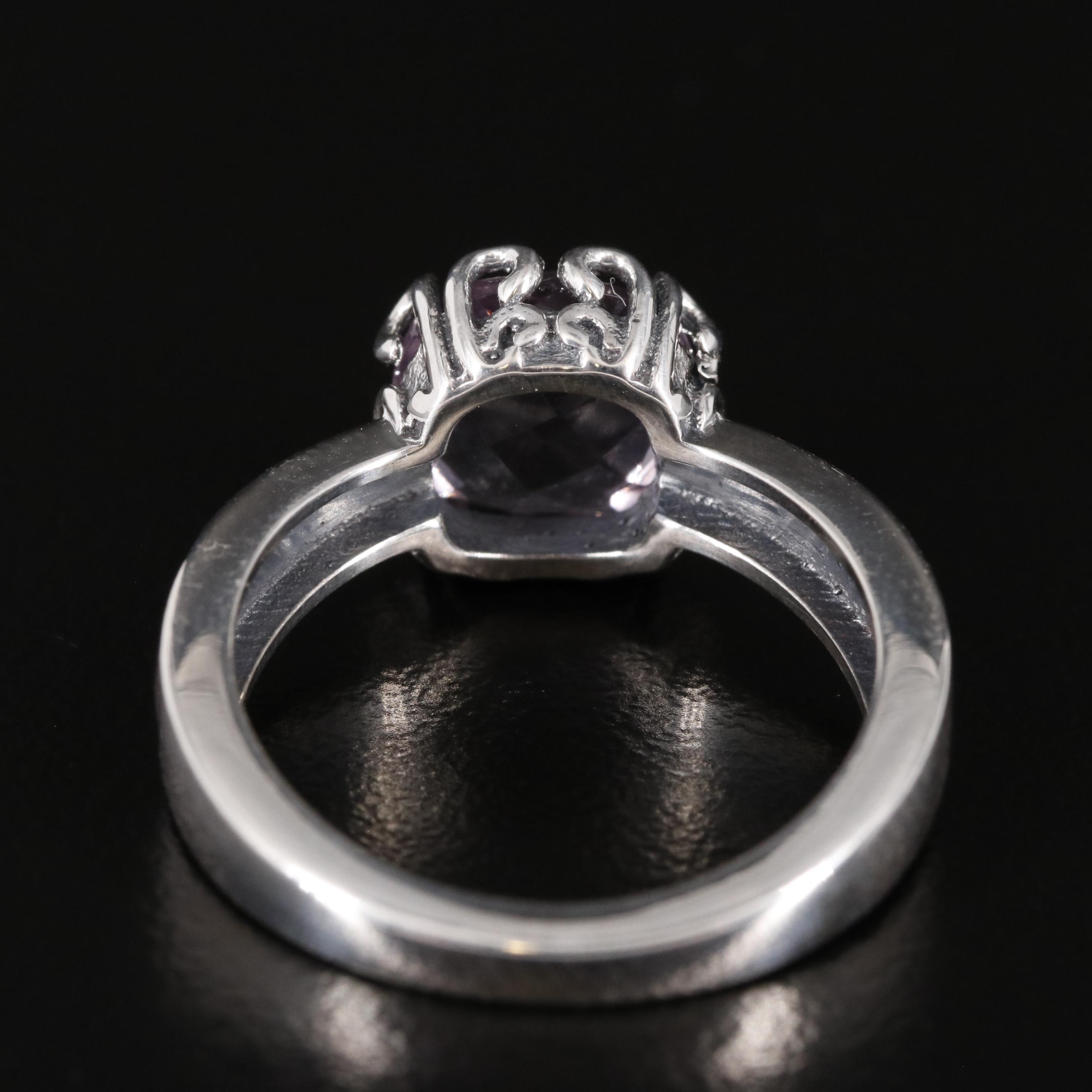 Sterling Amethyst Ring