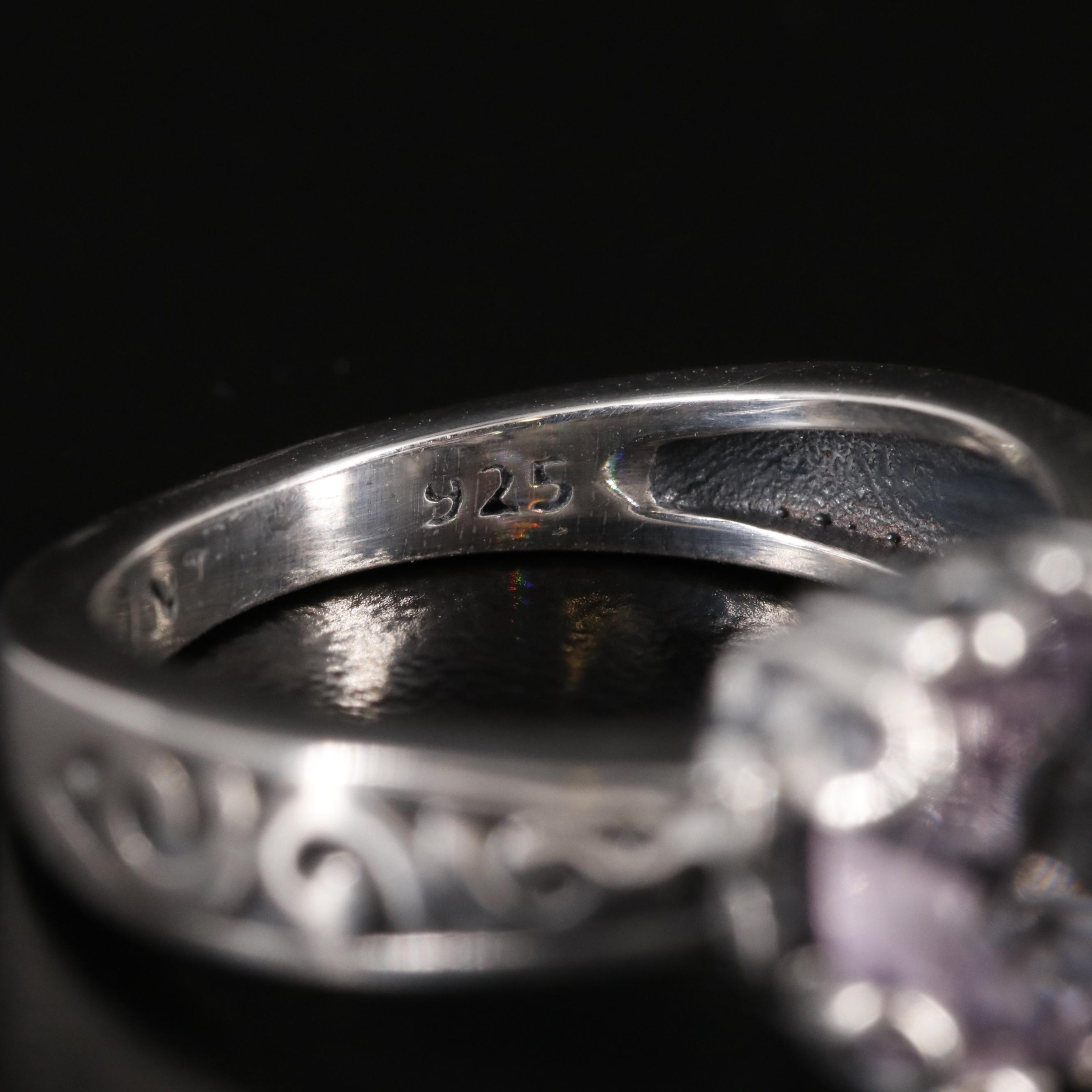 Sterling Amethyst Ring