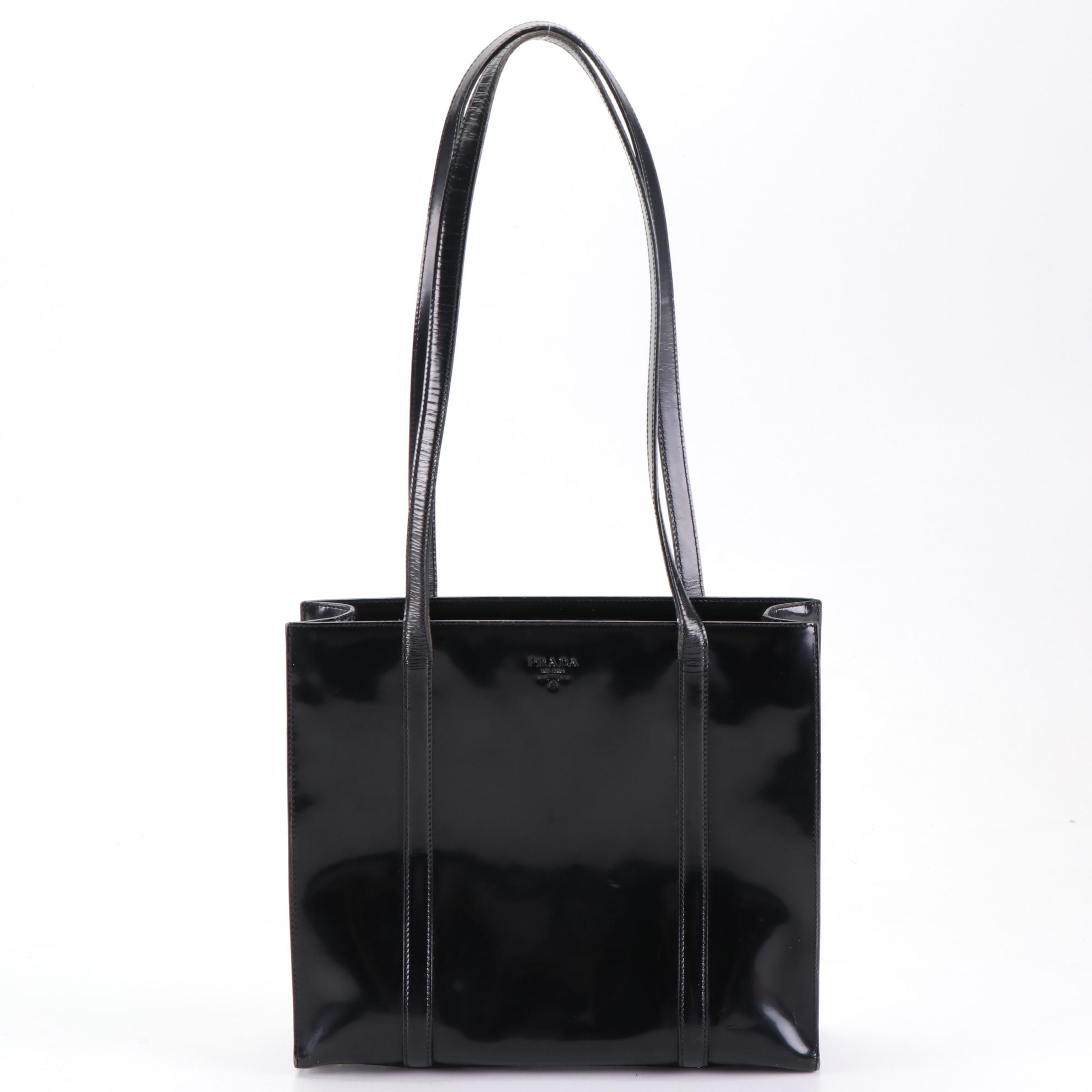 Prada Shoulder Bag in Spazzolato Leather