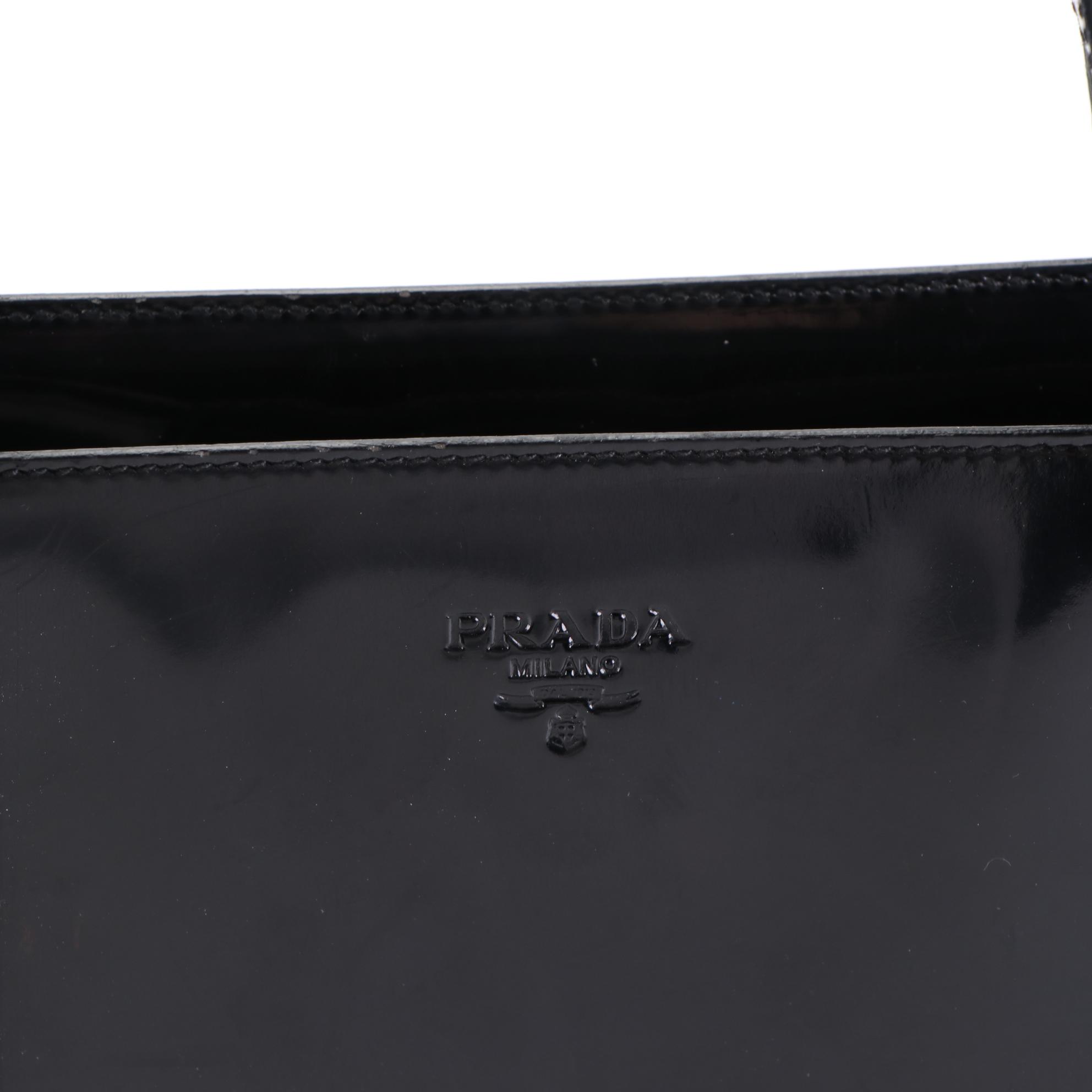 Prada Shoulder Bag in Spazzolato Leather