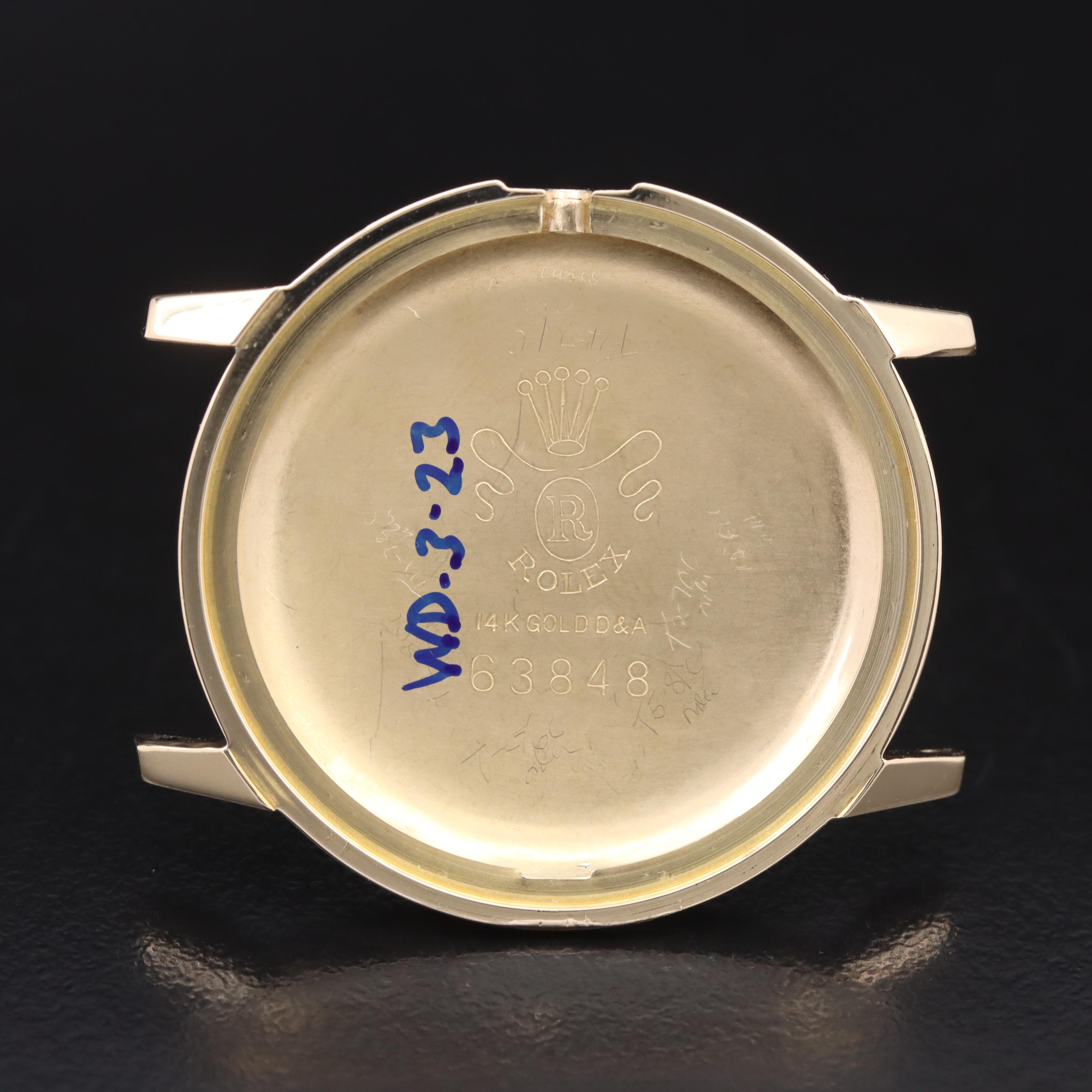 Vintage Rolex 14K Manual Wind Watch