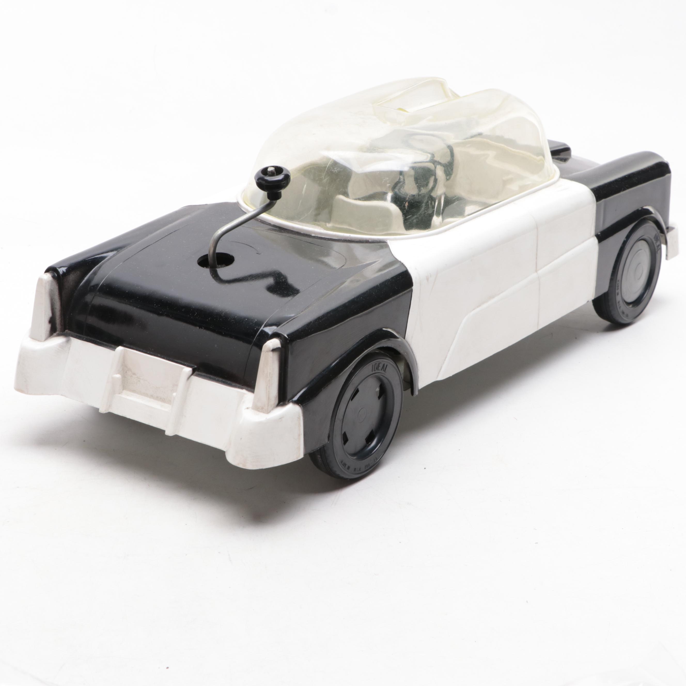 Ideal Dragnet Talking Toy Police Car, 1955