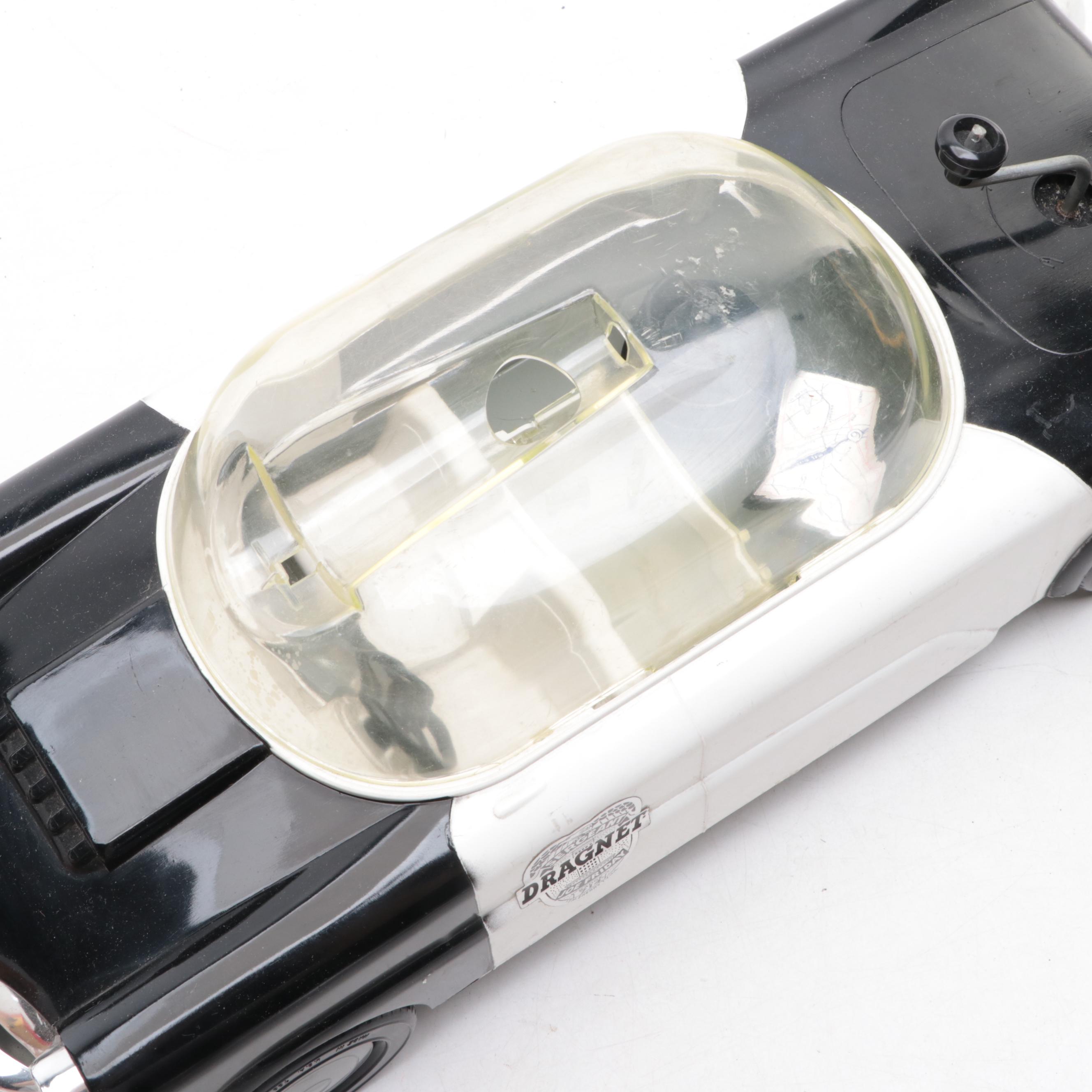 Ideal Dragnet Talking Toy Police Car, 1955