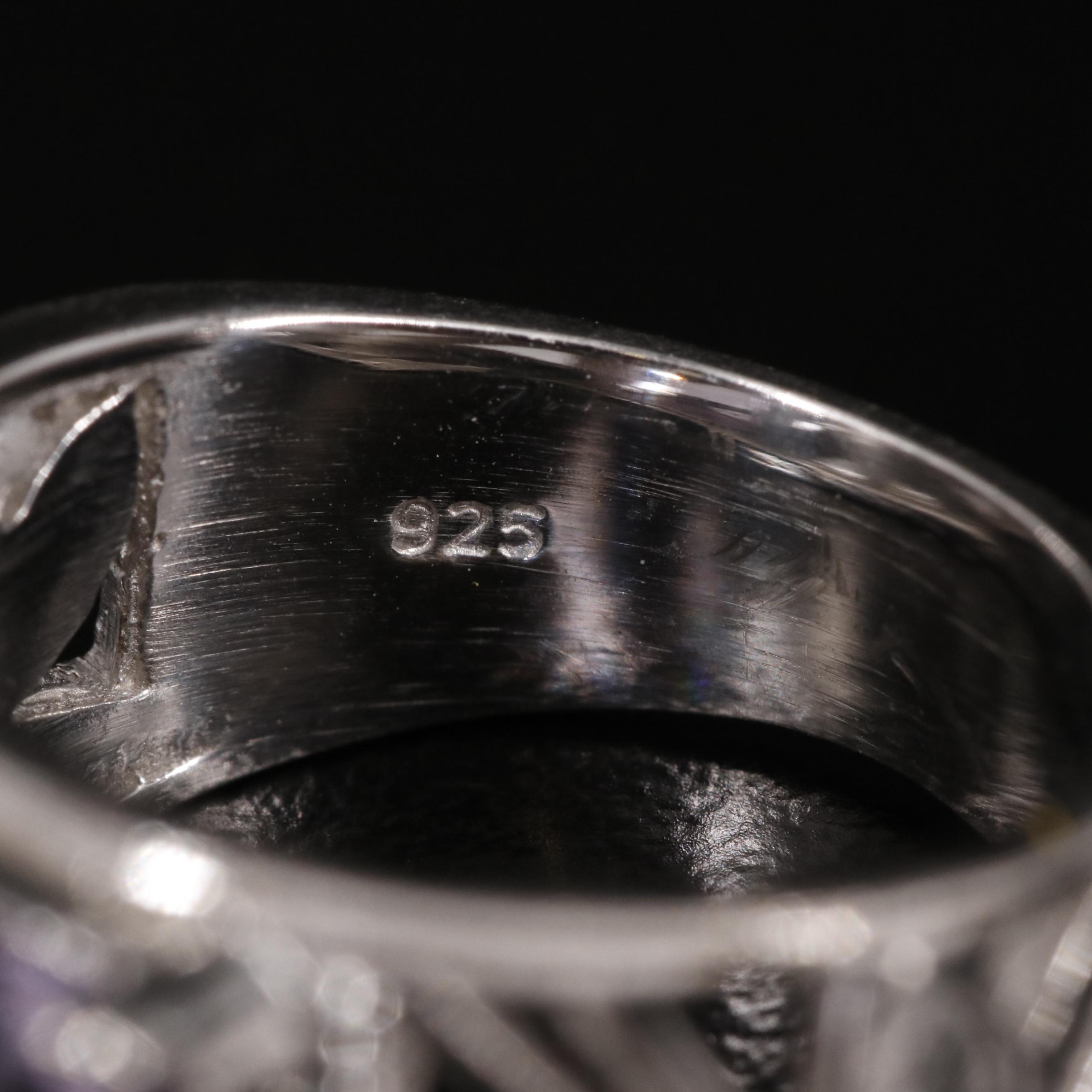 Sterling Amethyst Ring