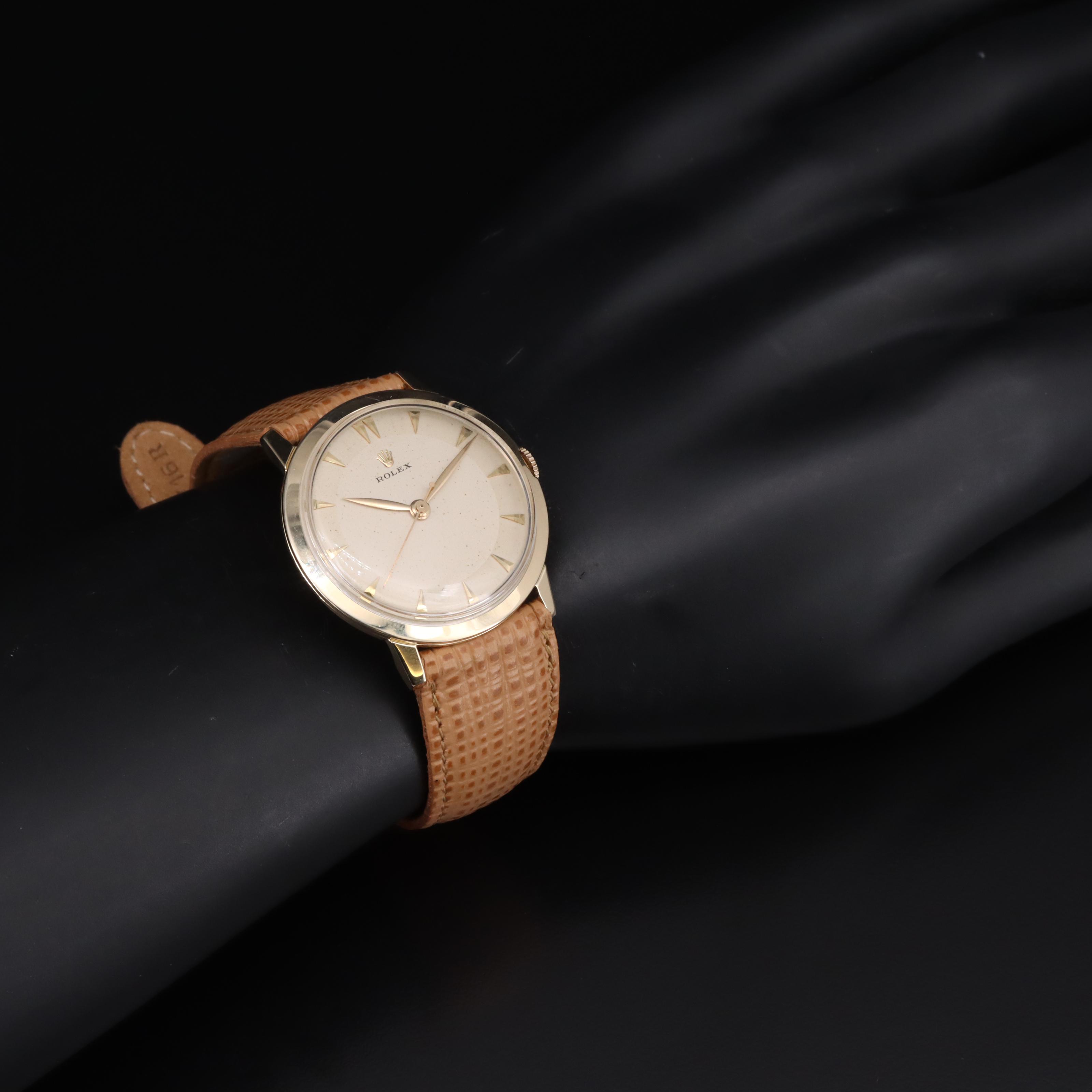 Vintage Rolex 14K Manual Wind Watch