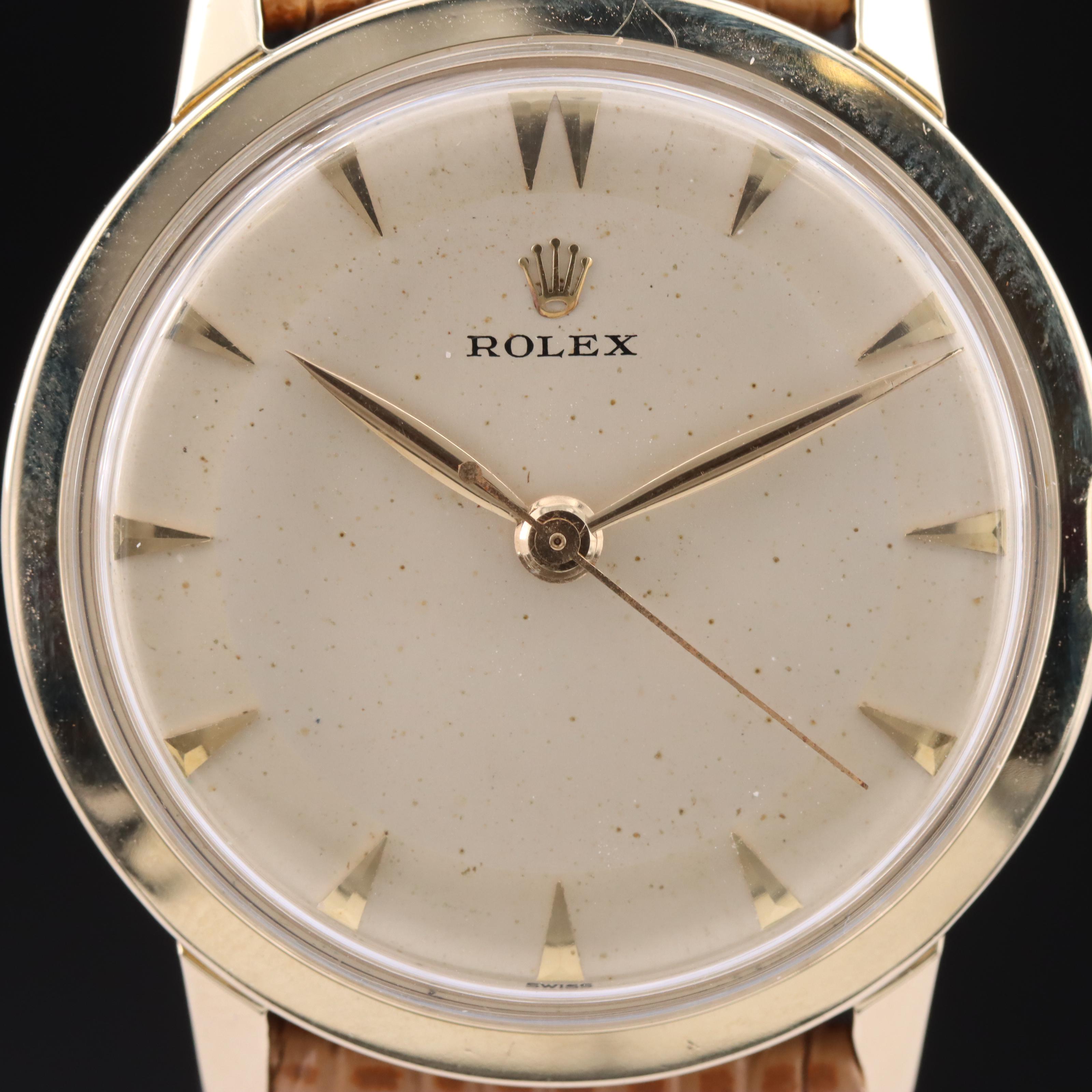 Vintage Rolex 14K Manual Wind Watch