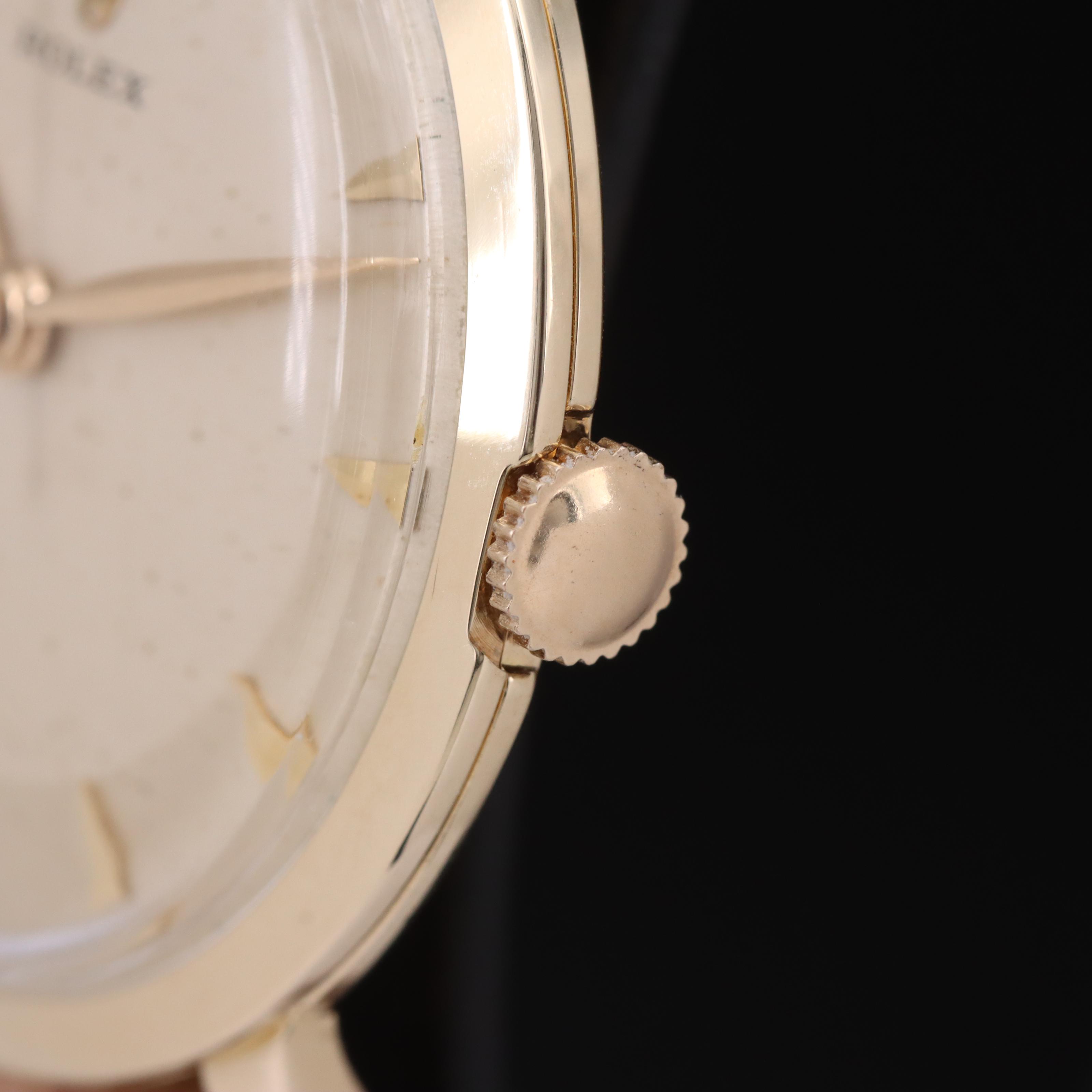 Vintage Rolex 14K Manual Wind Watch