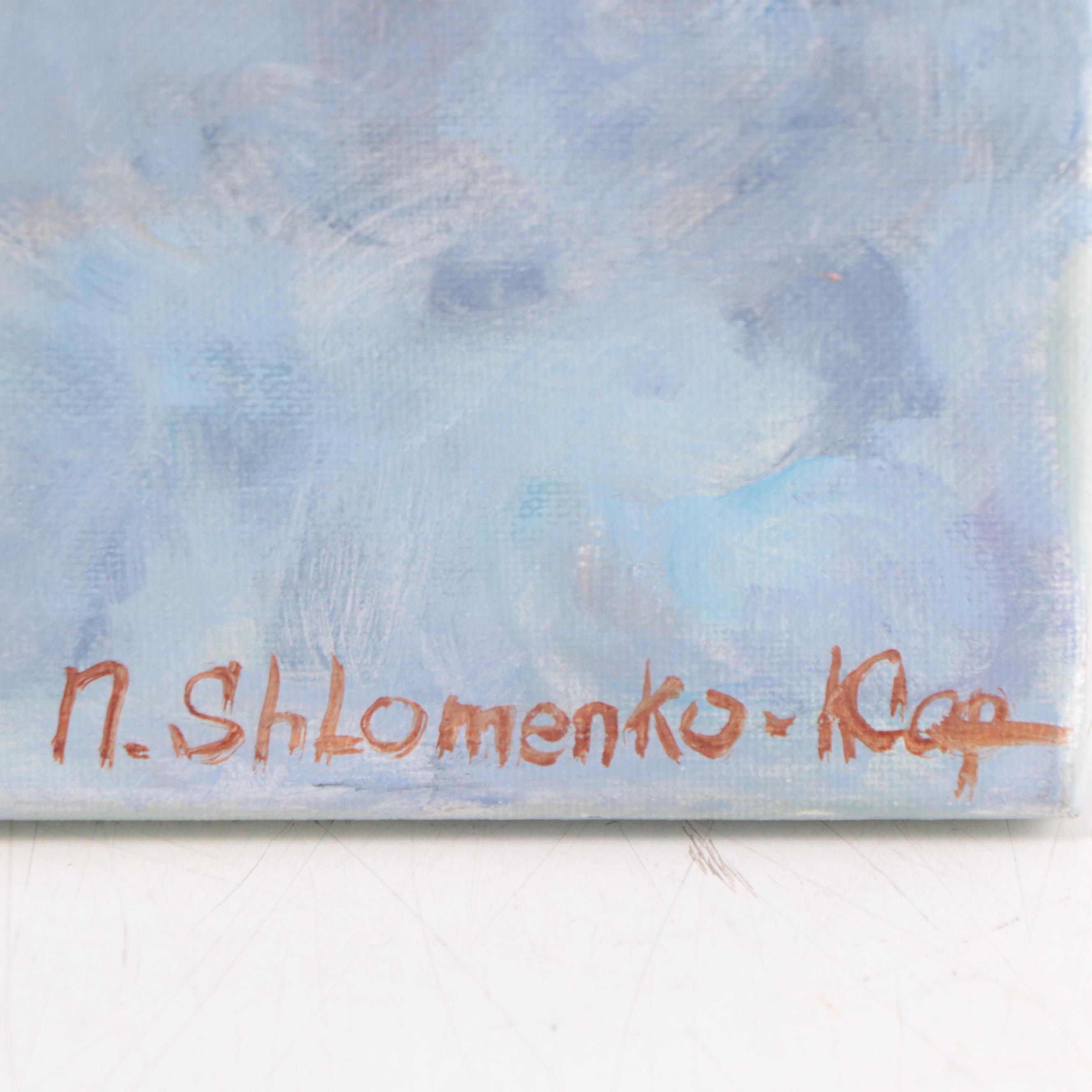 Nataliya Shlomenko Oil Painting "Angel," 2023