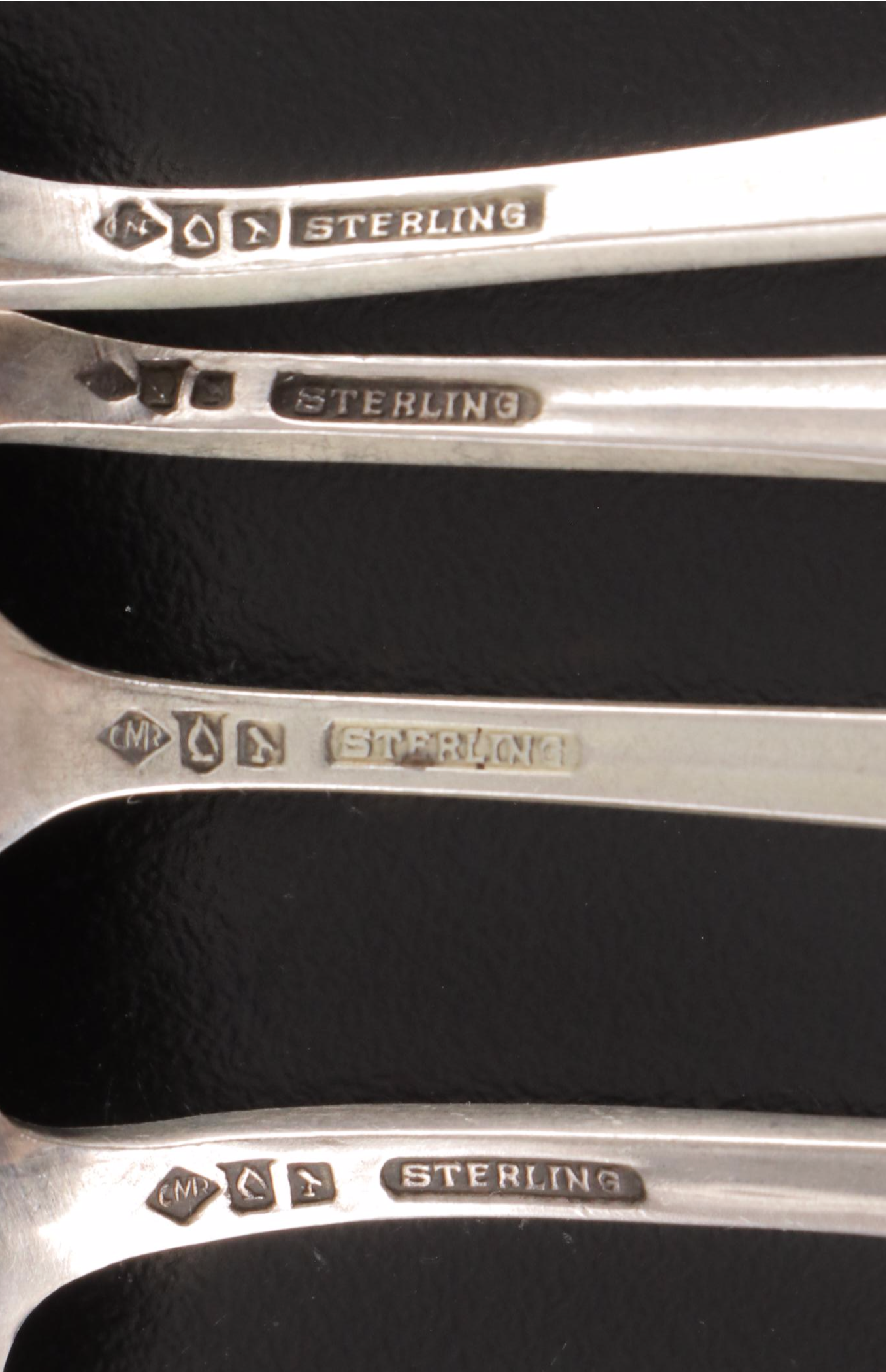 Charles M. Robbins Co., Alvin and Other Sterling Silver Souvenir Spoons