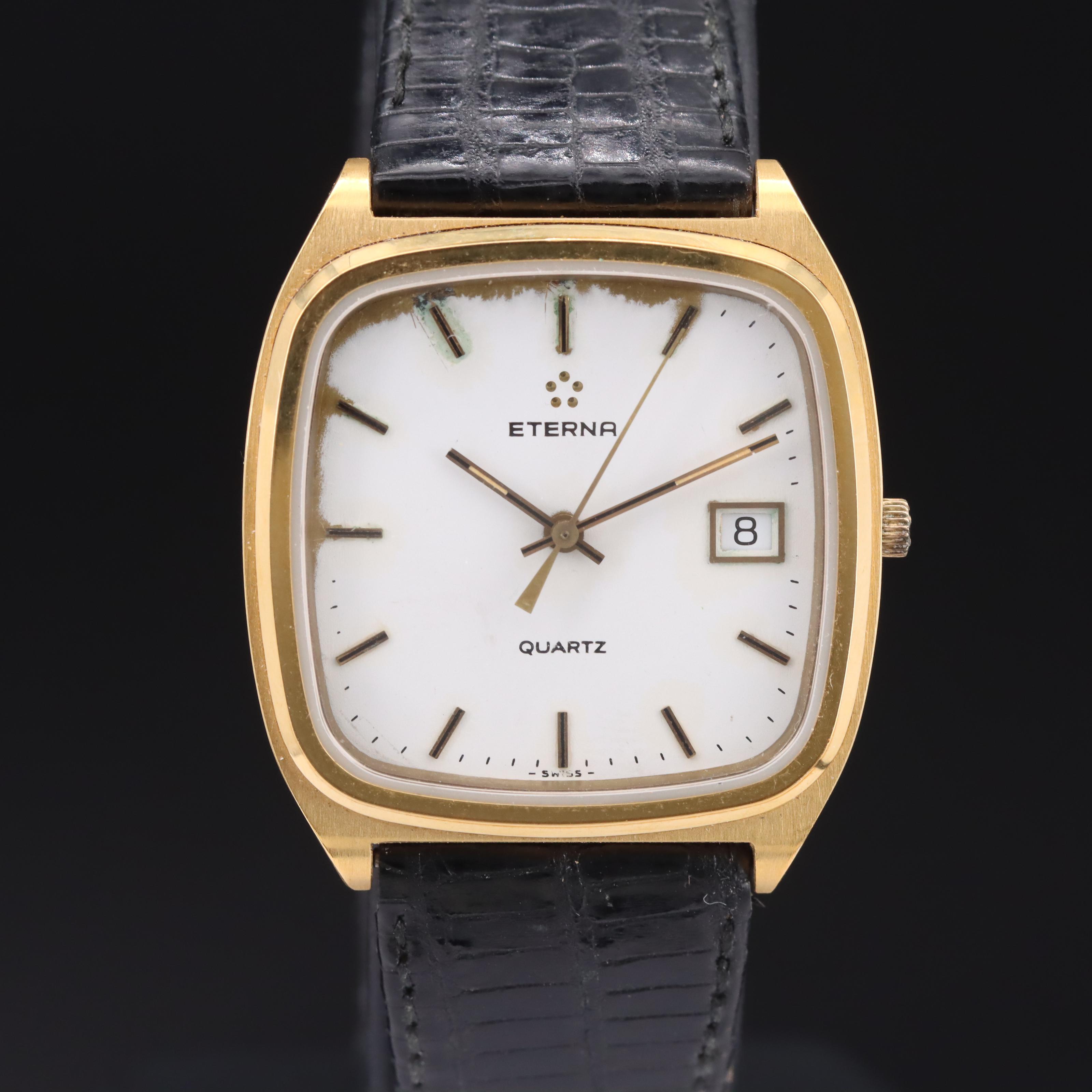 Eterna Swiss Quartz with Date Watch