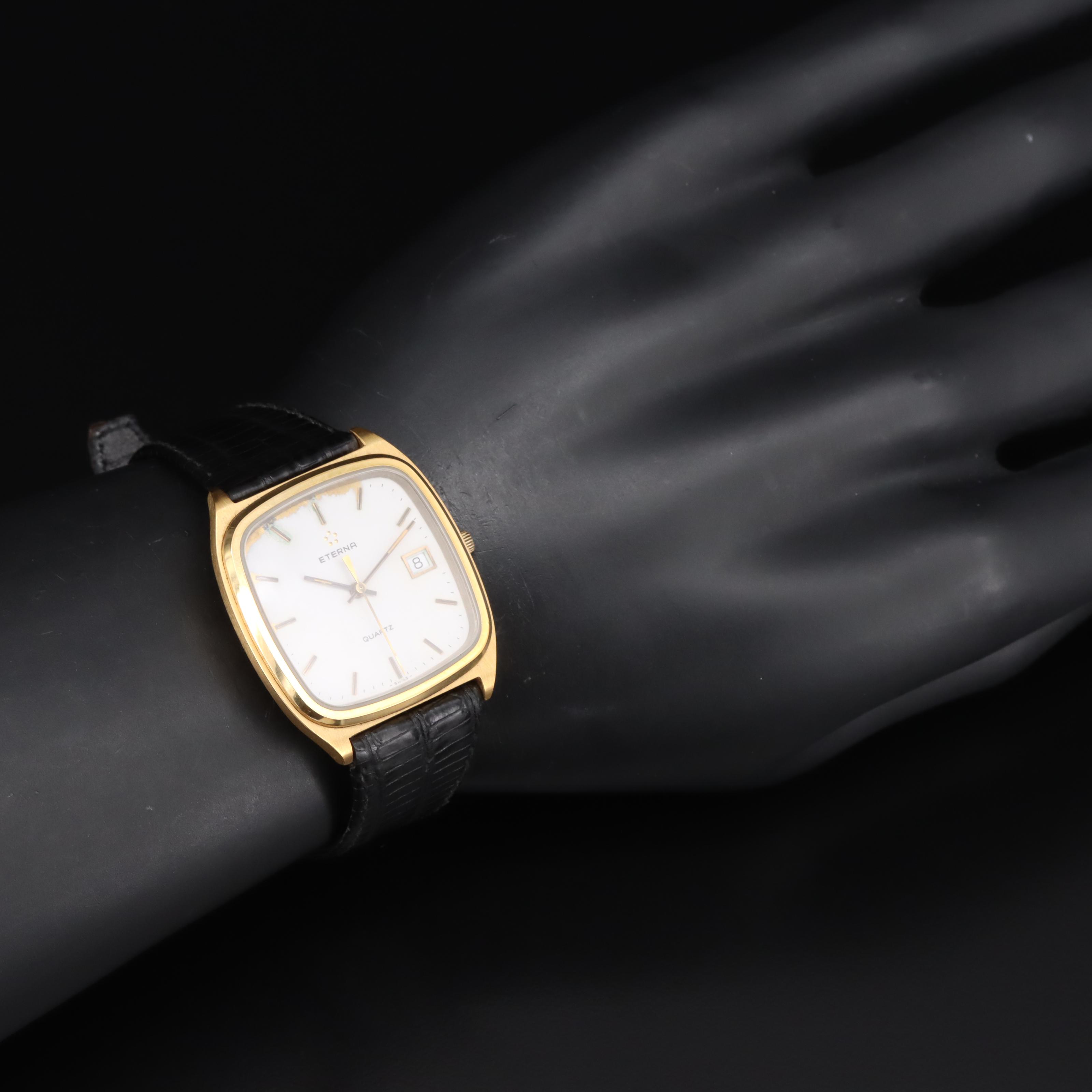 Eterna Swiss Quartz with Date Watch