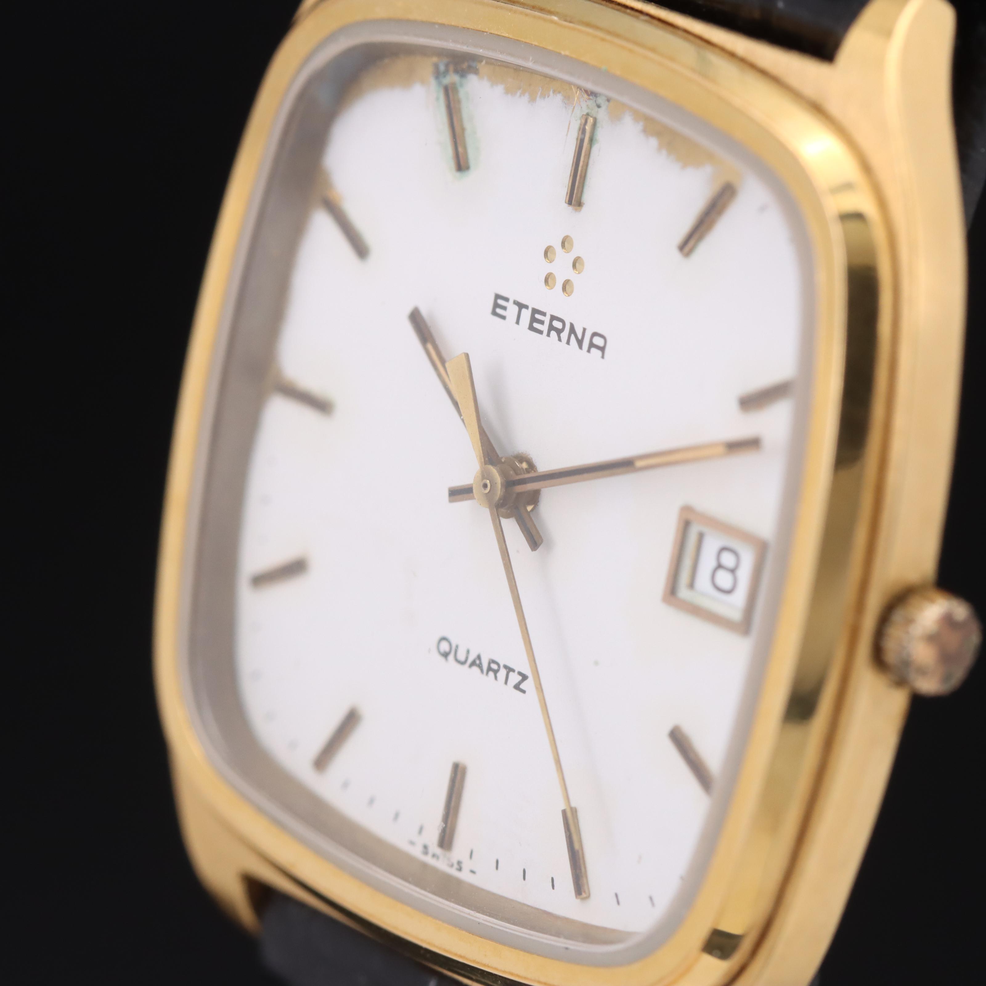 Eterna Swiss Quartz with Date Watch