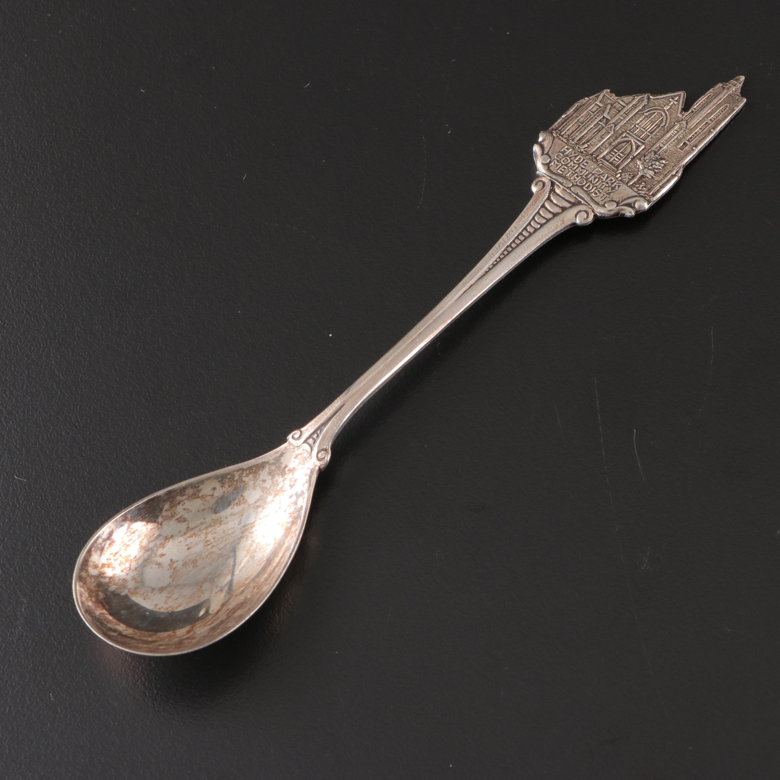 Charles M. Robbins Co., Alvin and Other Sterling Silver Souvenir Spoons