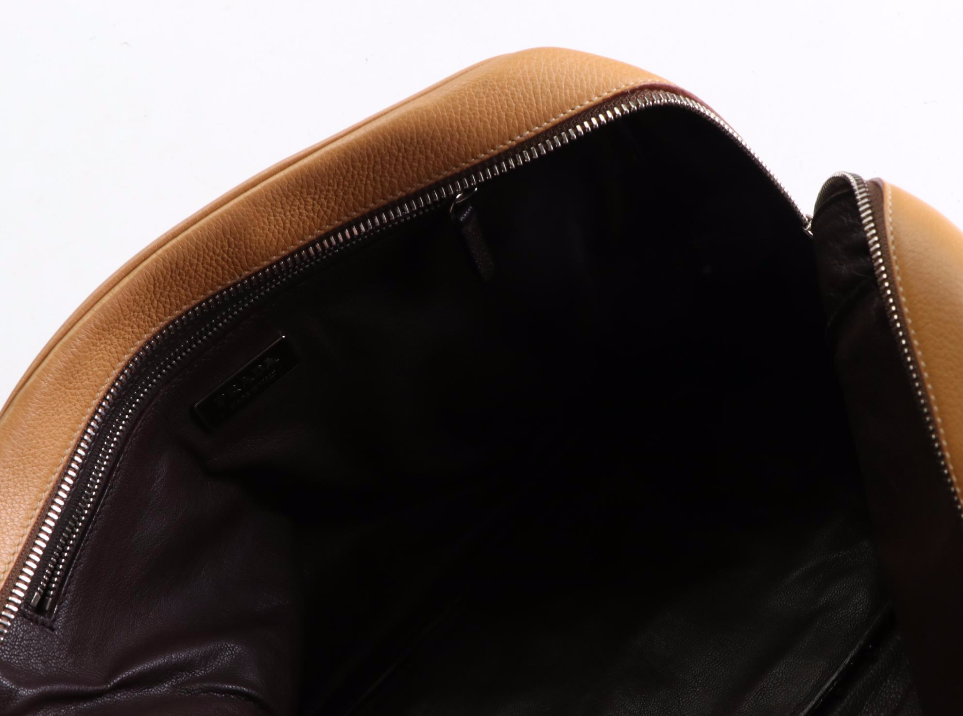 Prada Grained Leather Handbag