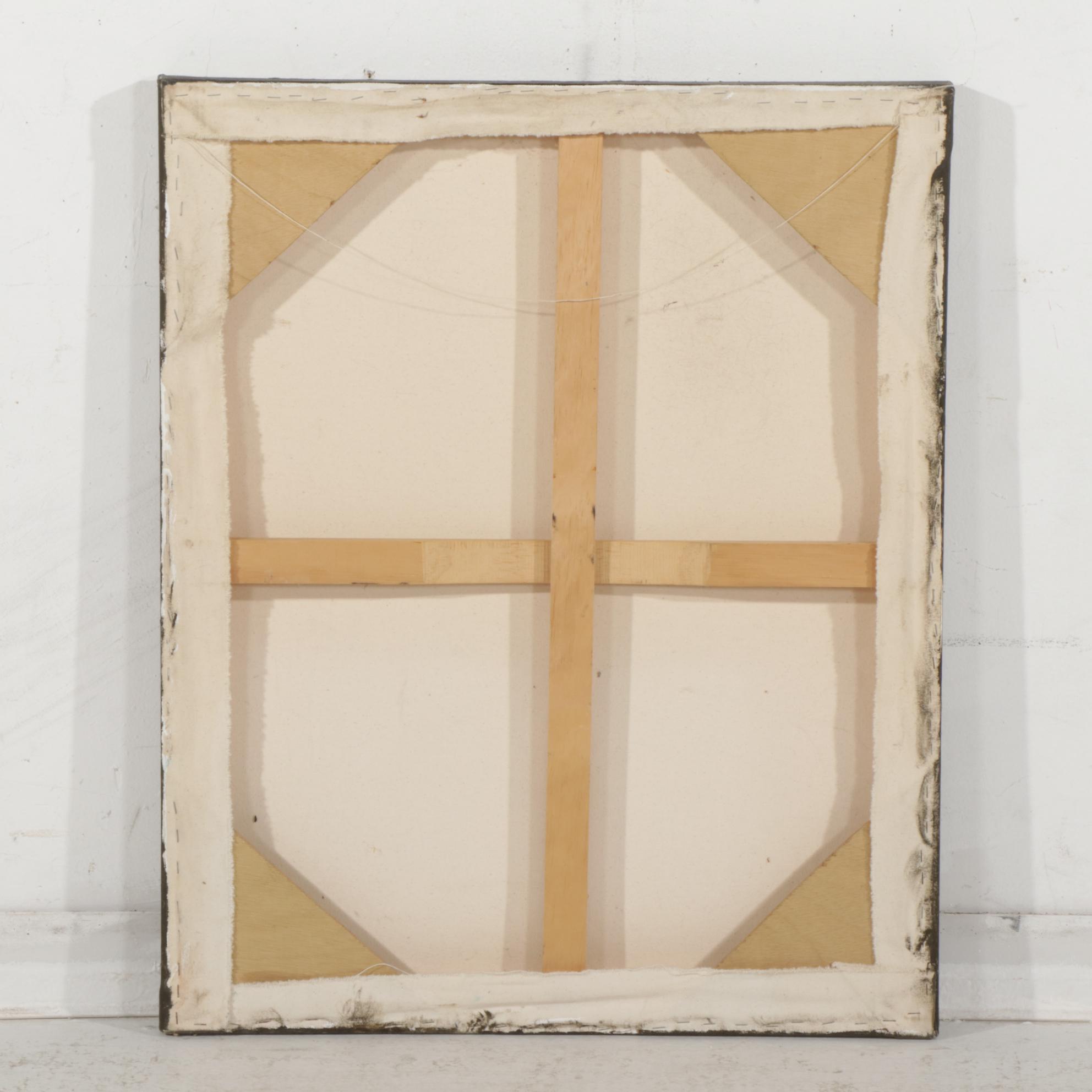 Ariel Sammone Acrylic Painting "Madness in the Spring," 21st Century