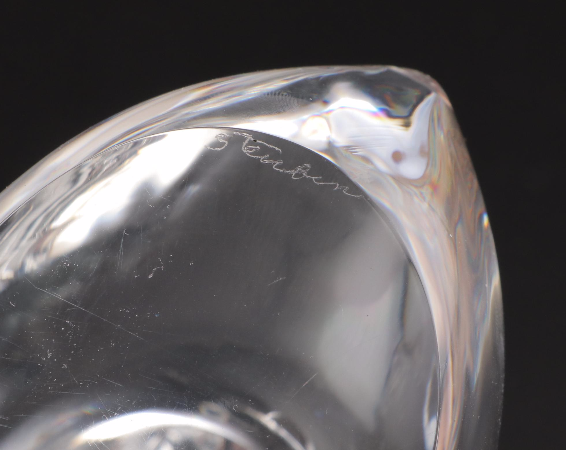 Steuben Art Glass Hand Coolers and Animals Figurines