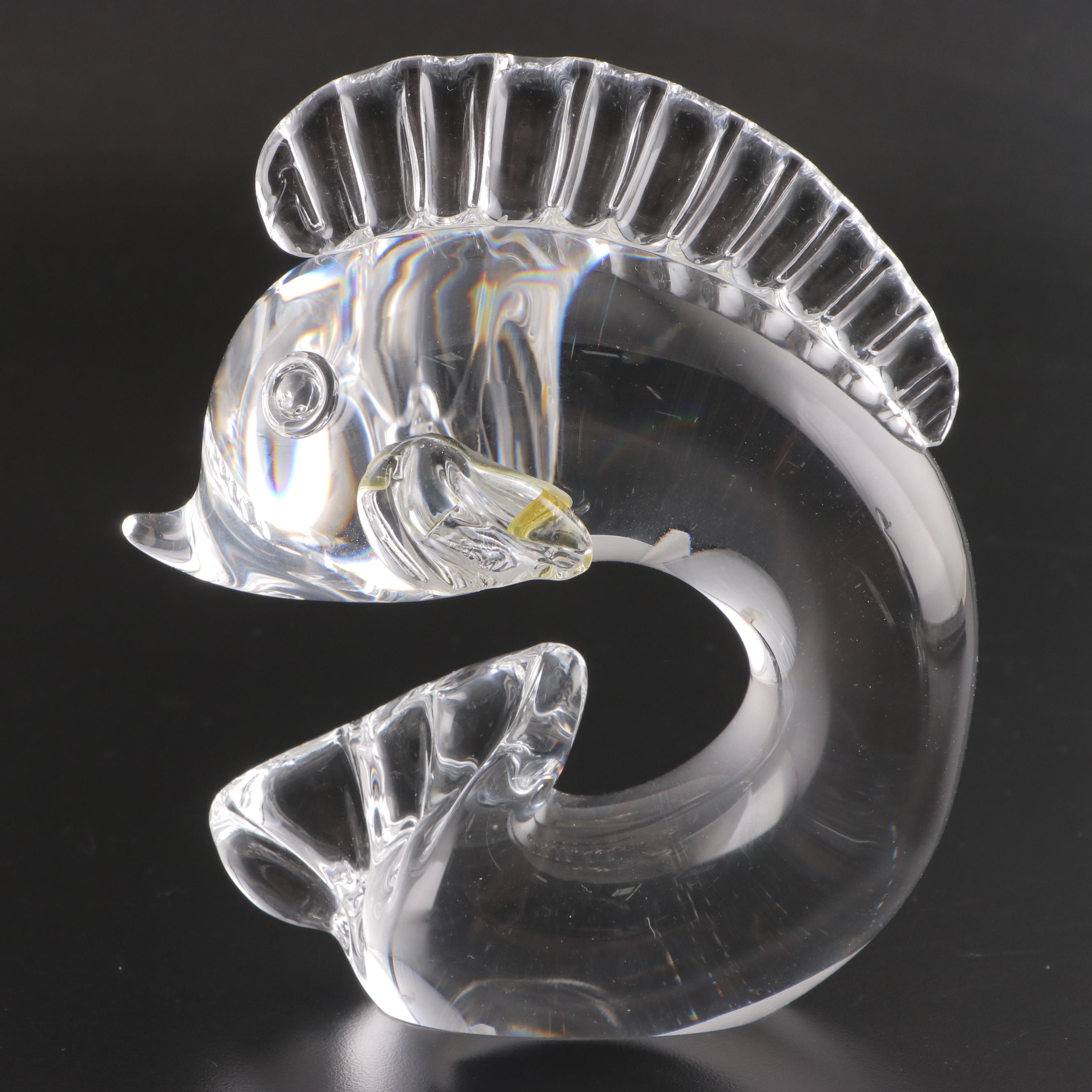 Steuben Art Glass Hand Coolers and Animals Figurines