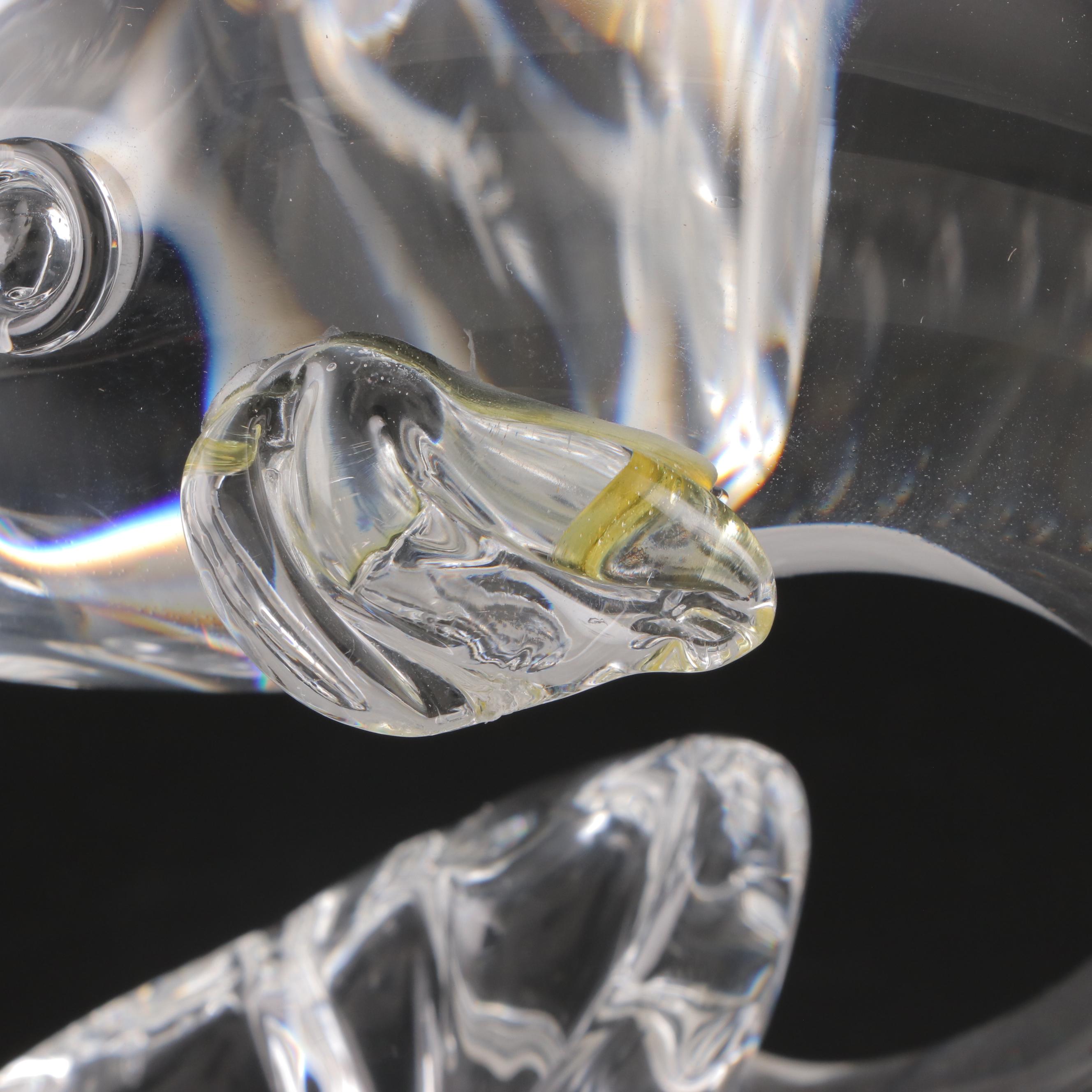 Steuben Art Glass Hand Coolers and Animals Figurines