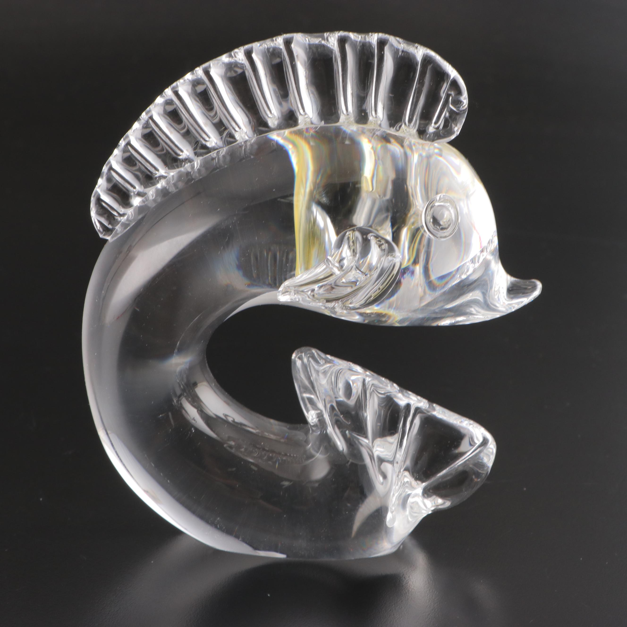 Steuben Art Glass Hand Coolers and Animals Figurines