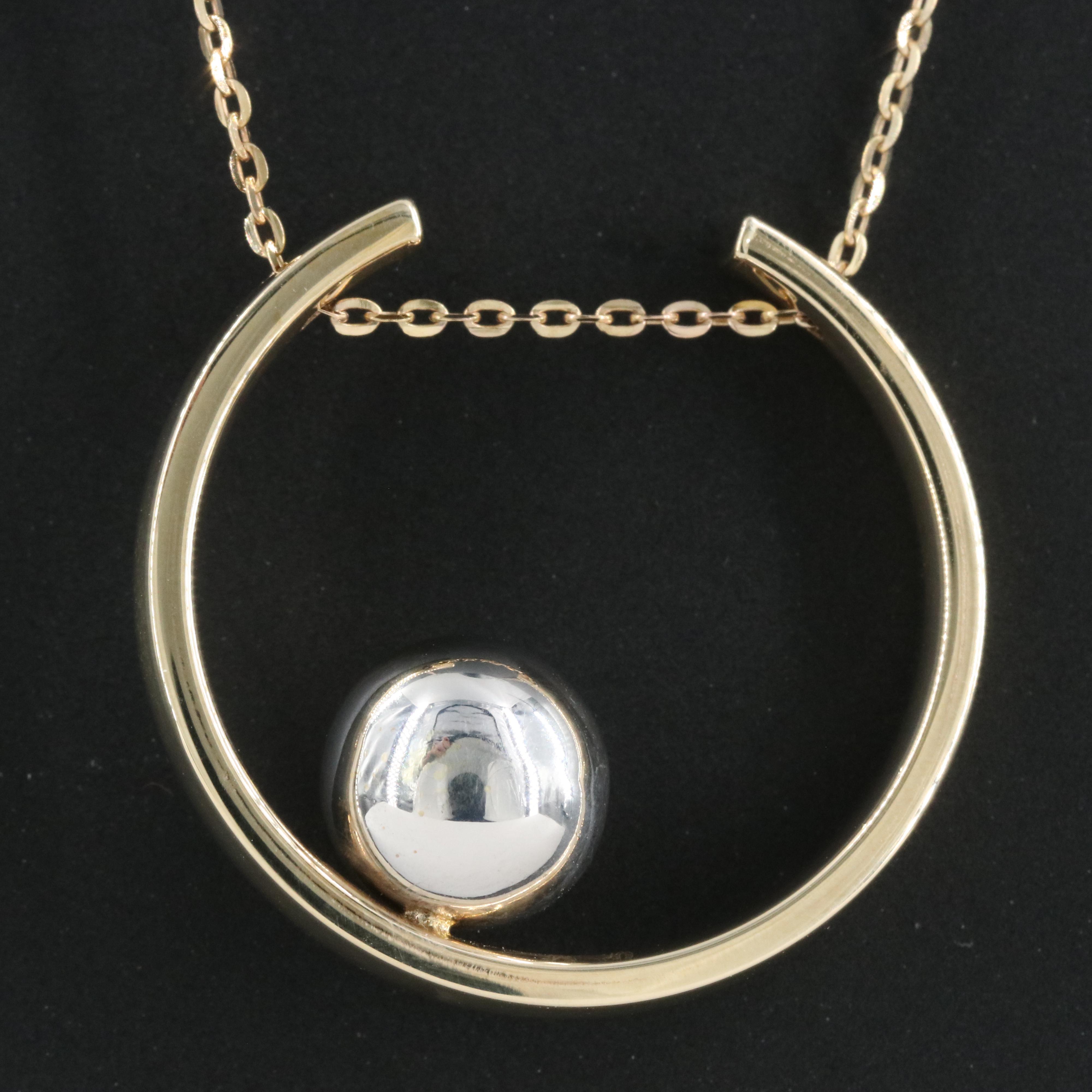 10K Pendant Necklace