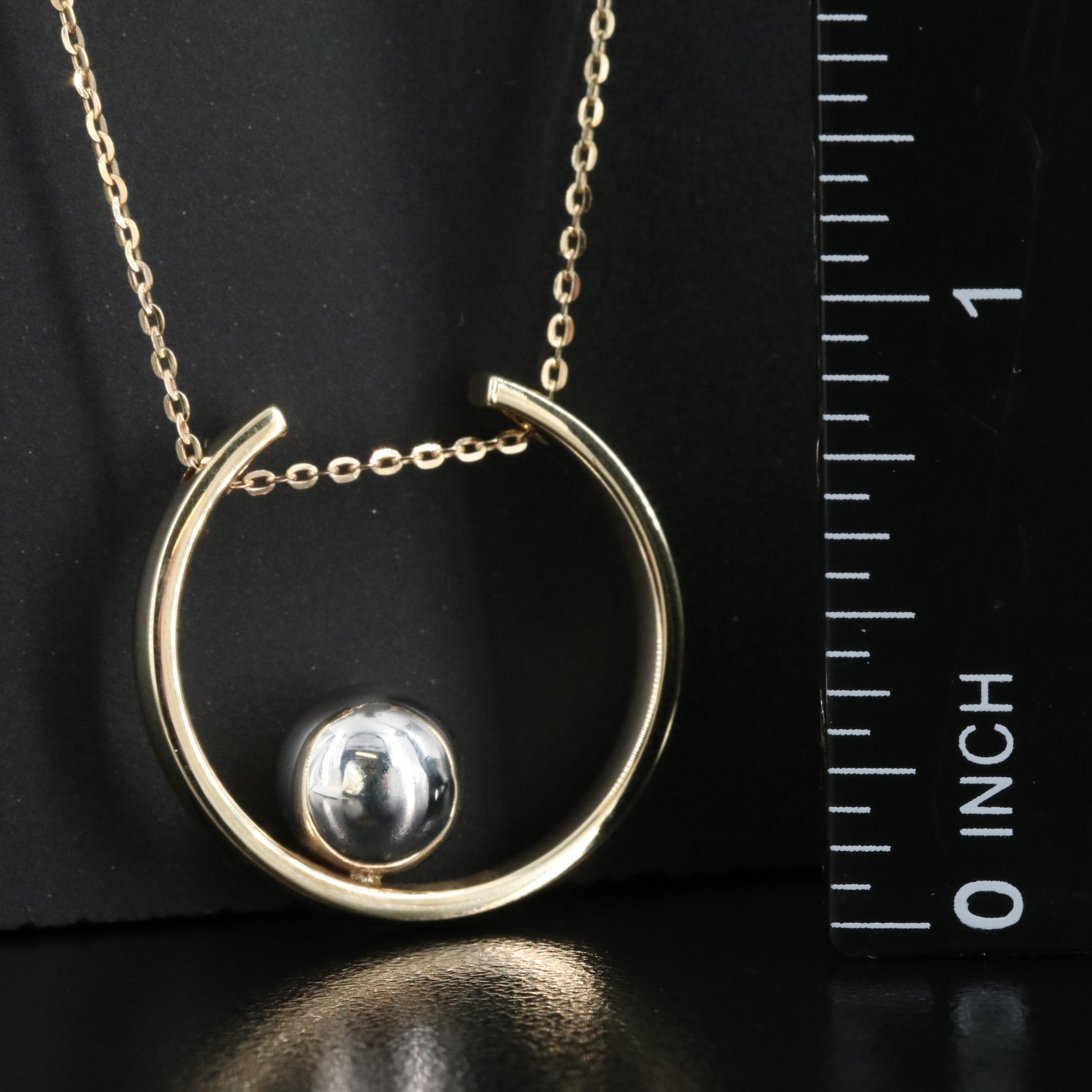 10K Pendant Necklace