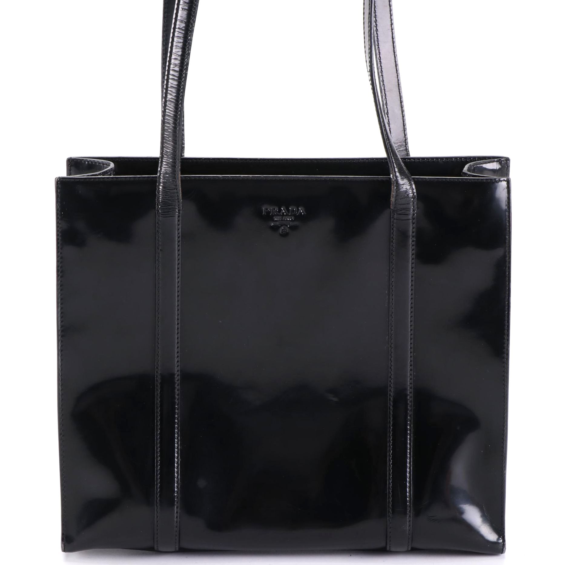 Prada Shoulder Bag in Spazzolato Leather