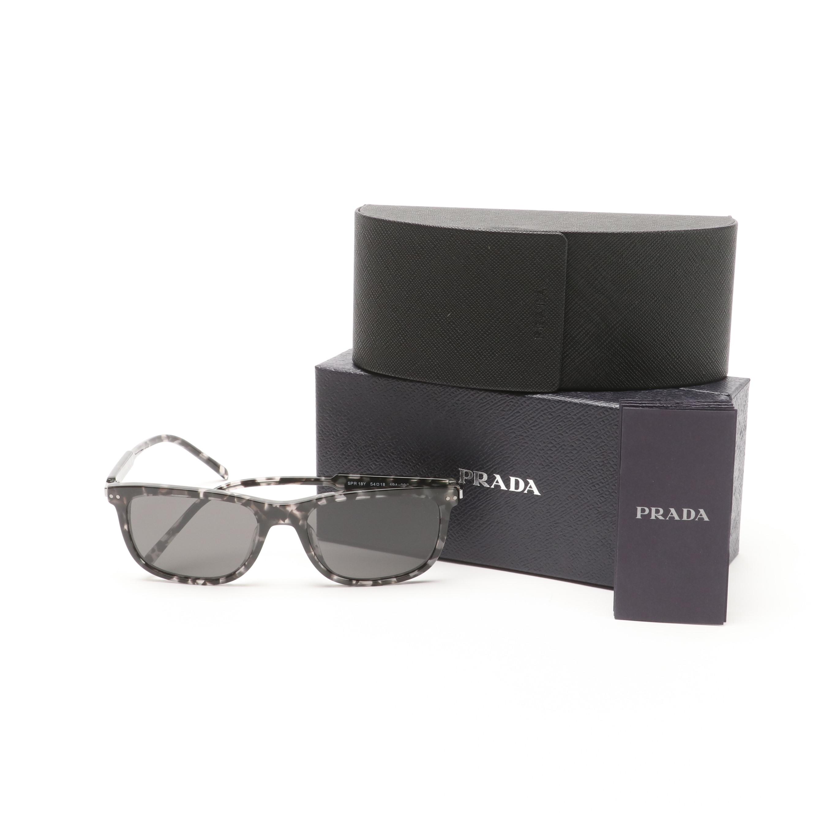 Prada SPR 18Y Sunglasses with Case and Box