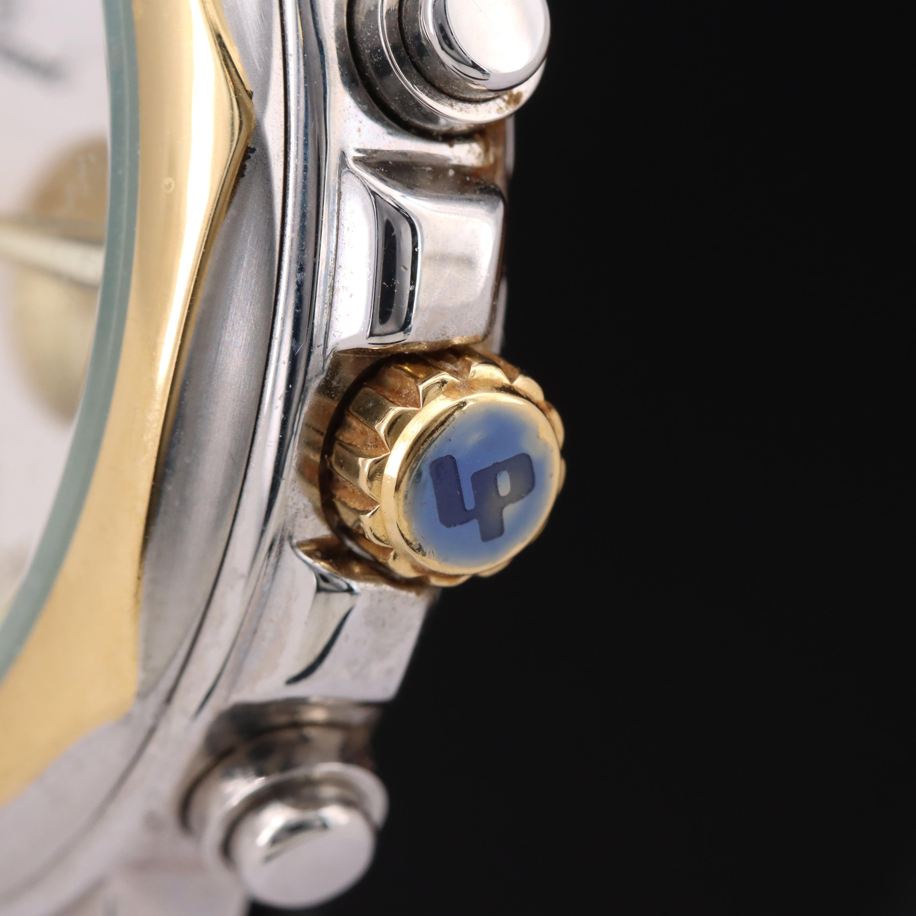 Lucien Piccard Stainless Steel Chronograph Watch