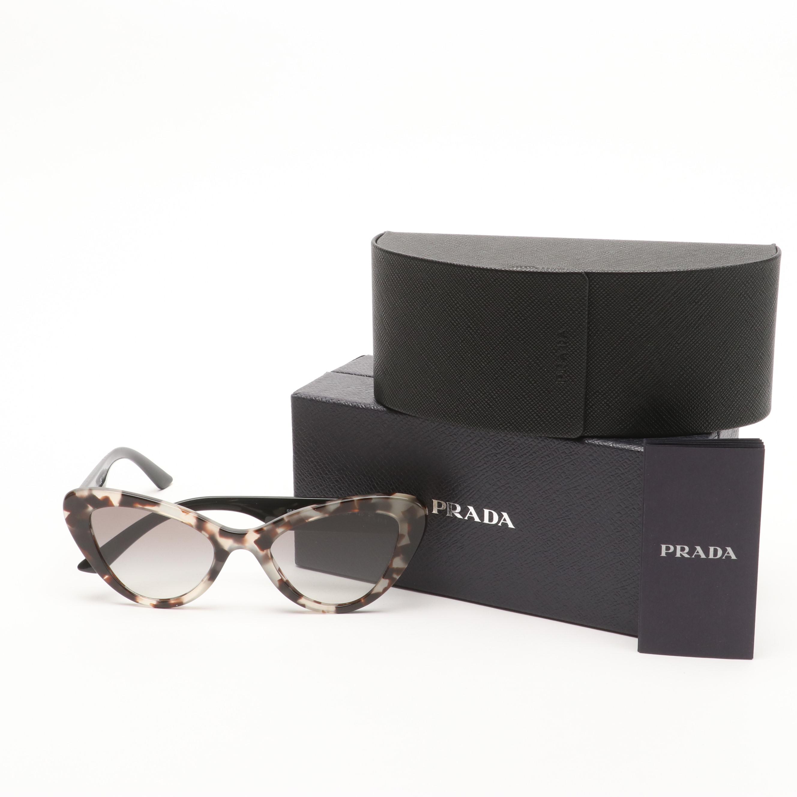 Prada SPR 13Y Sunglasses with Case and Box