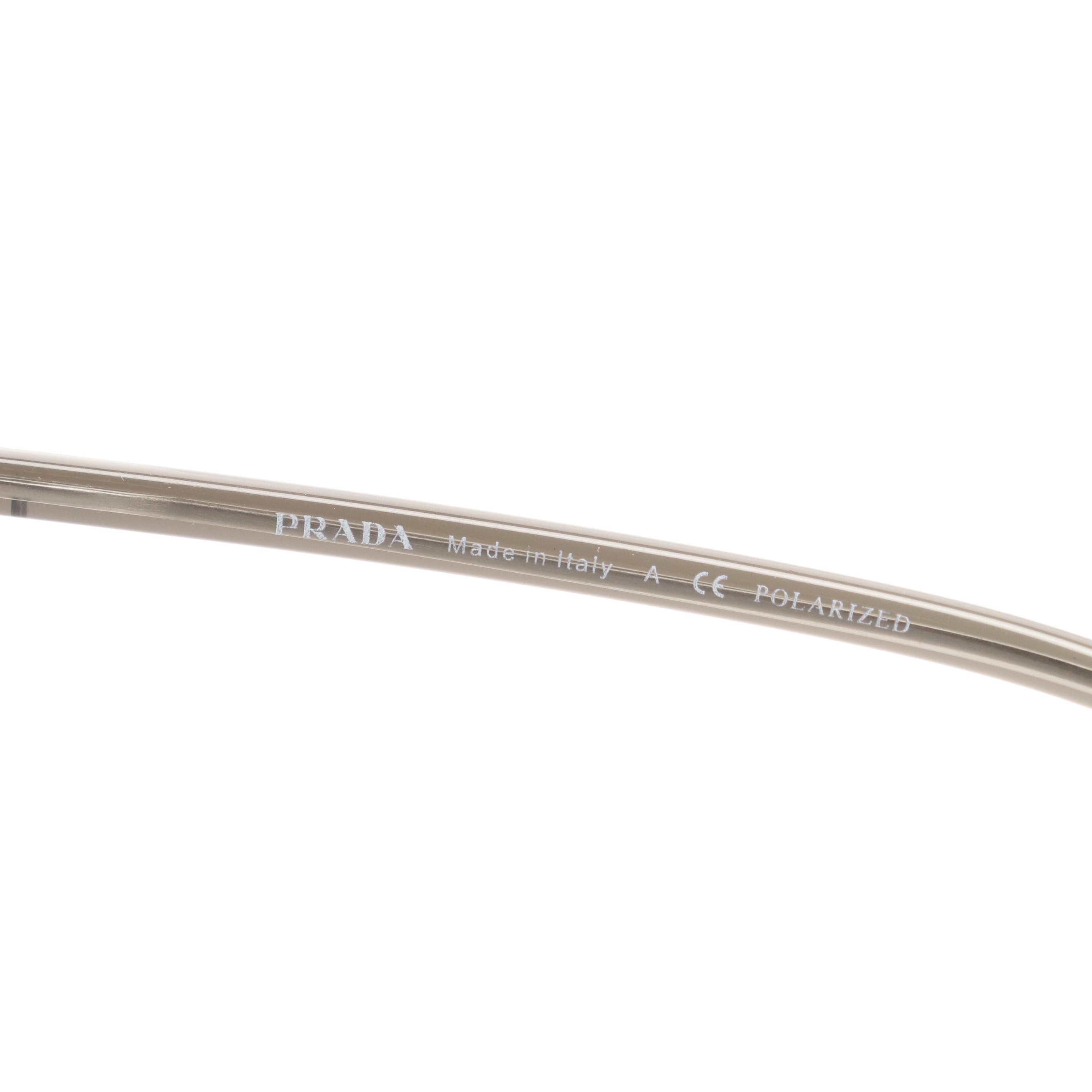 Prada SPR 51W Polarized Sunglasses with Case and Box