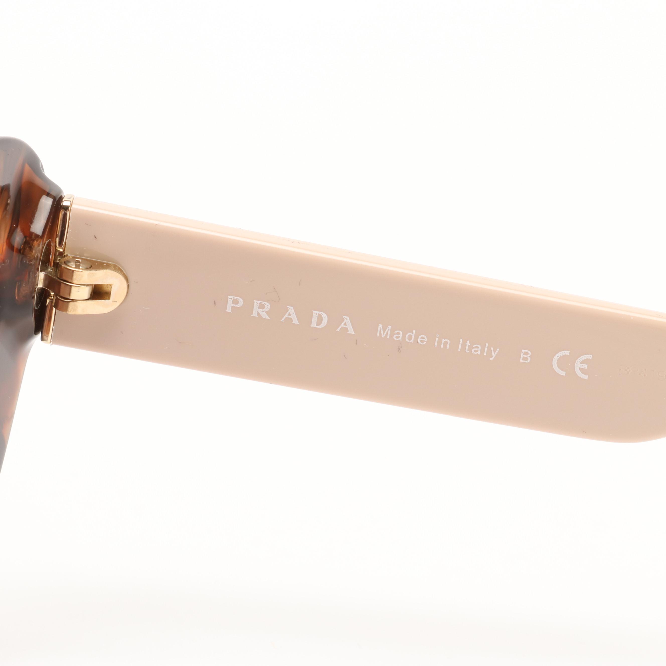 Prada SPR 13Y-F Sunglasses with Case and Box