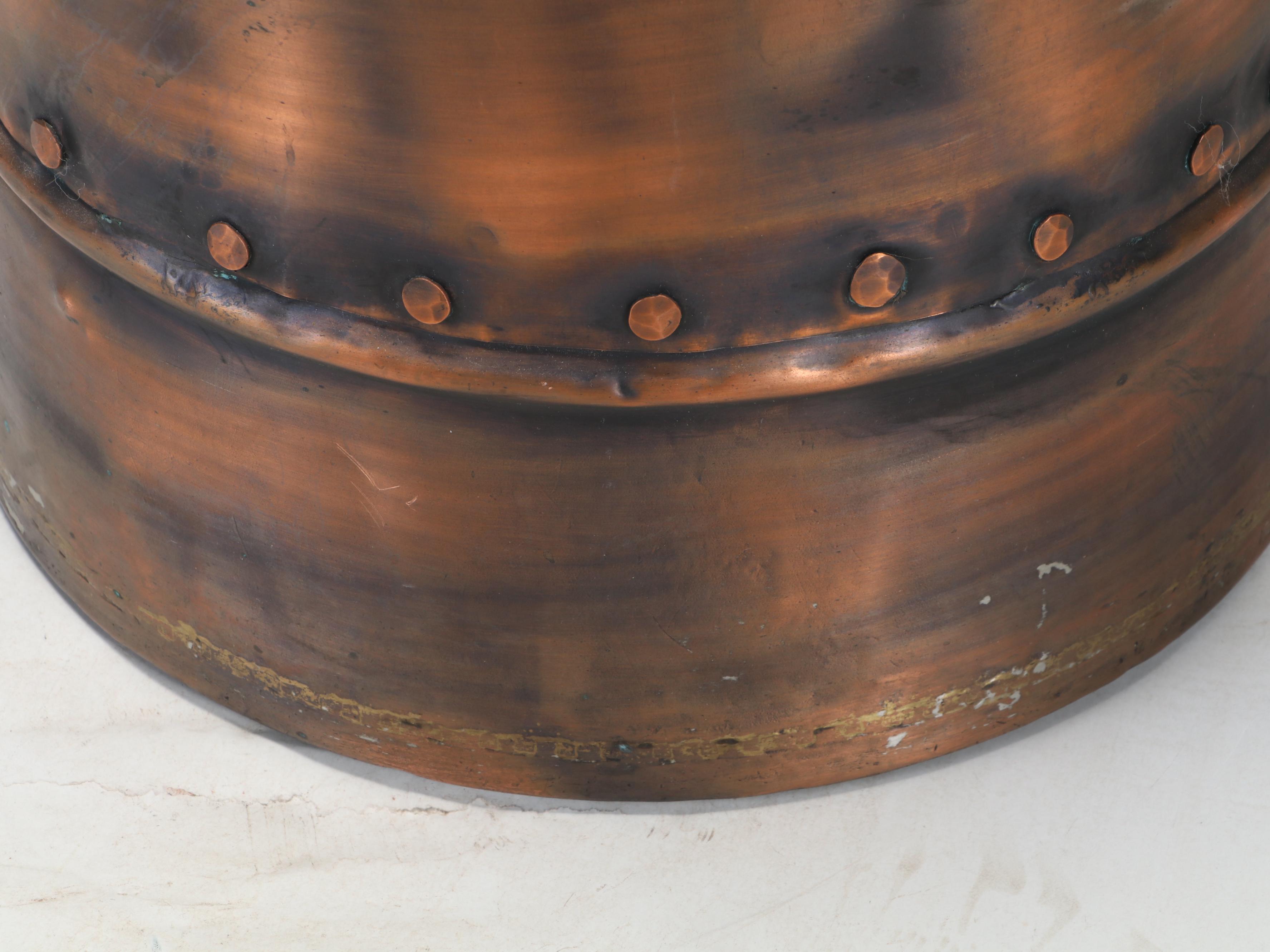 Copper and Brass Handmade Umbrella Stand