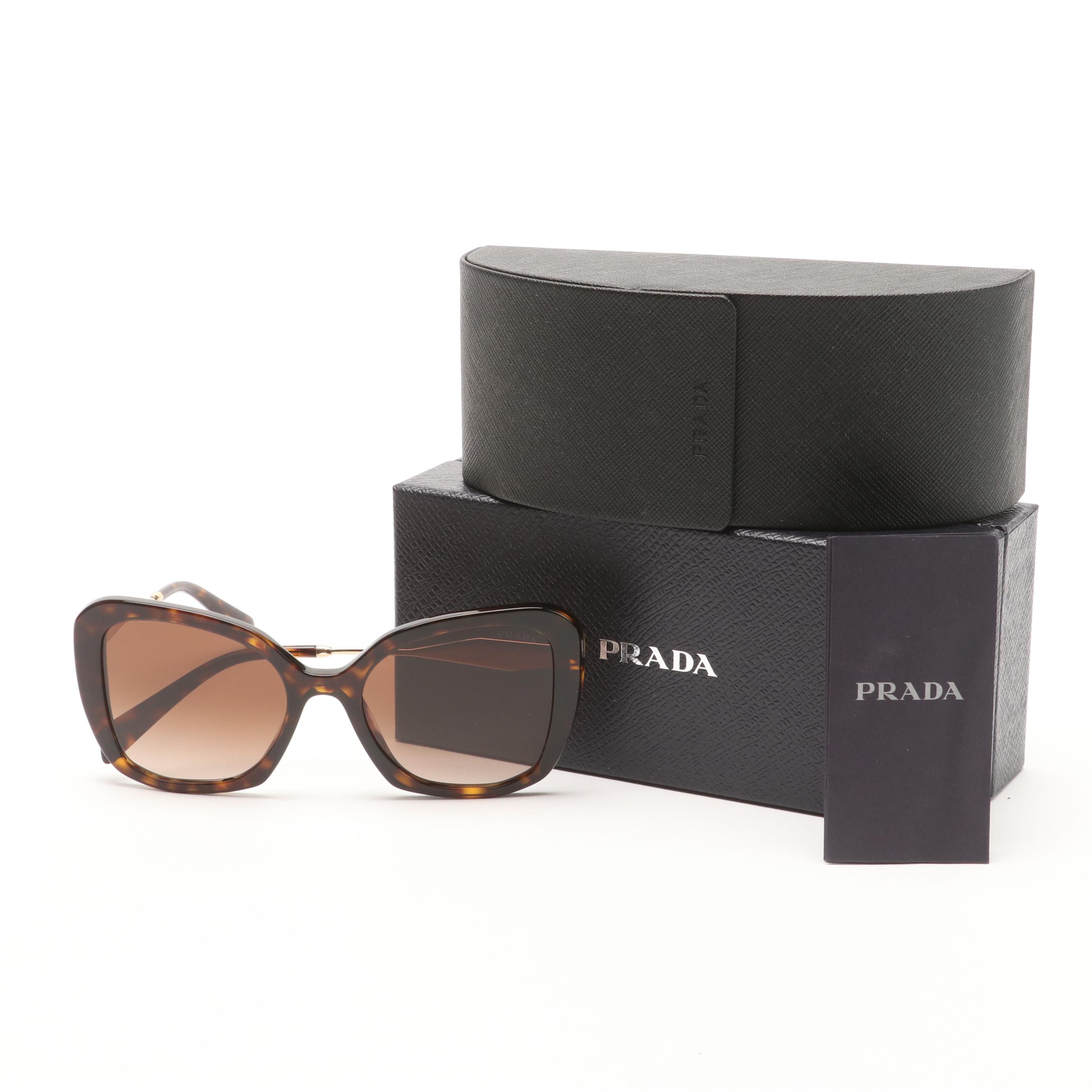 Prada SPR 03Y Sunglasses with Case and Box