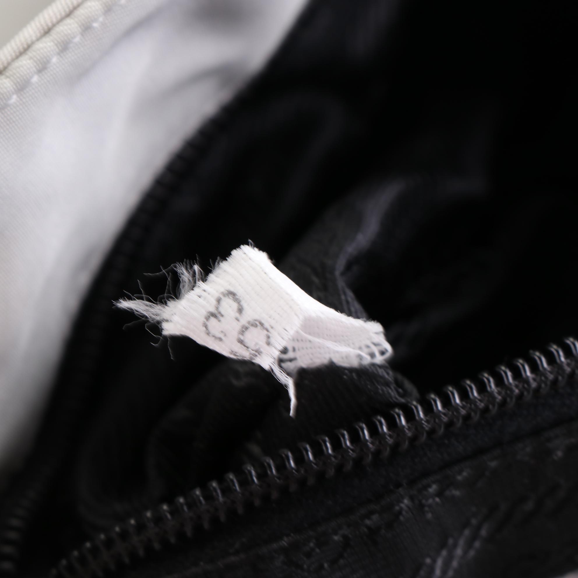 Prada Small Tote in Nylon and Leather Trim