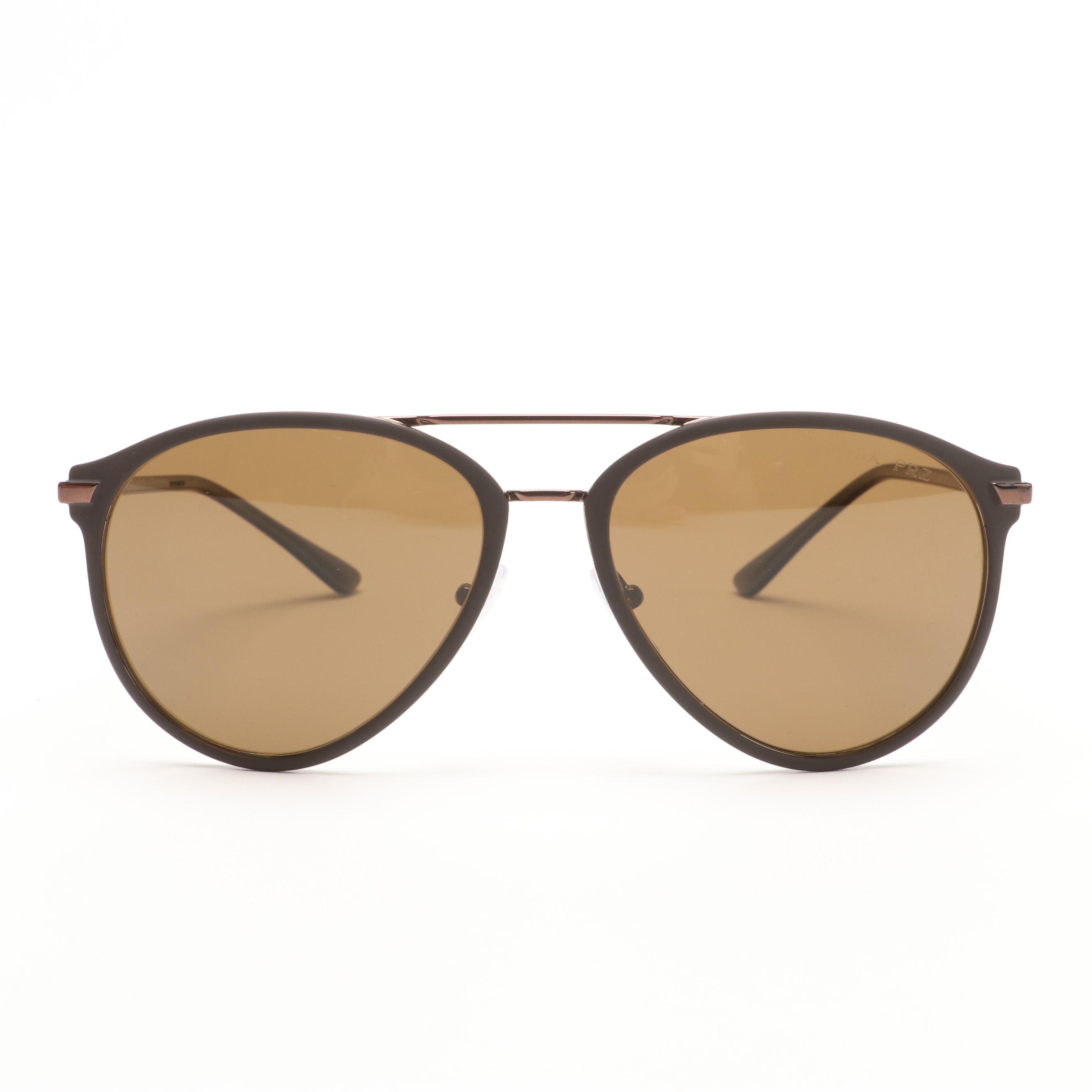 Prada SPR 51W Polarized Sunglasses with Box and Case