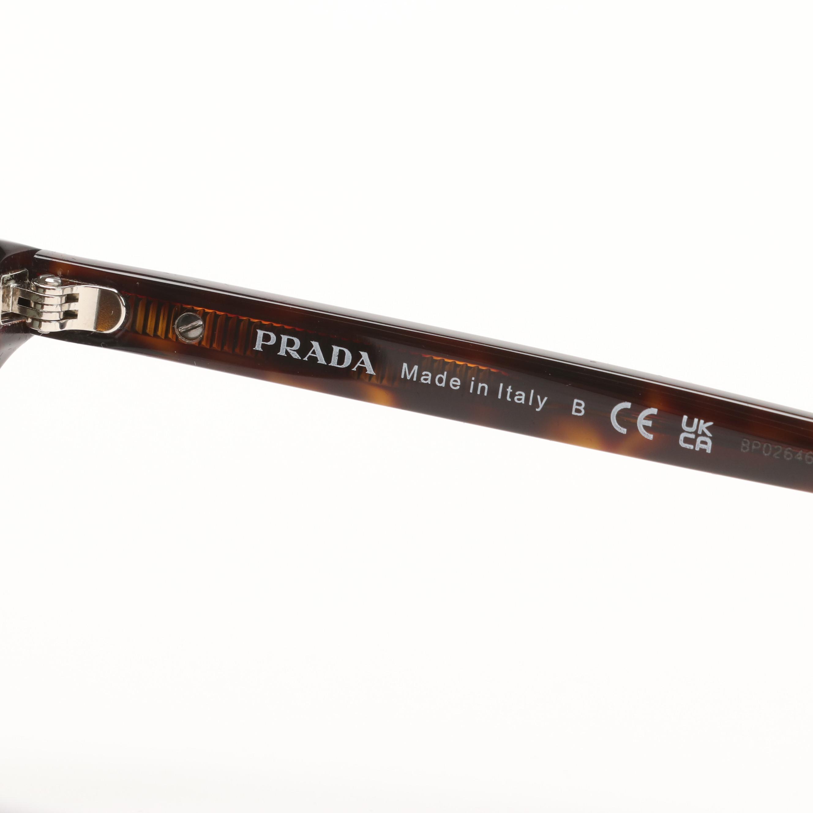 Prada SPR 18W Sunglasses with Case and Box