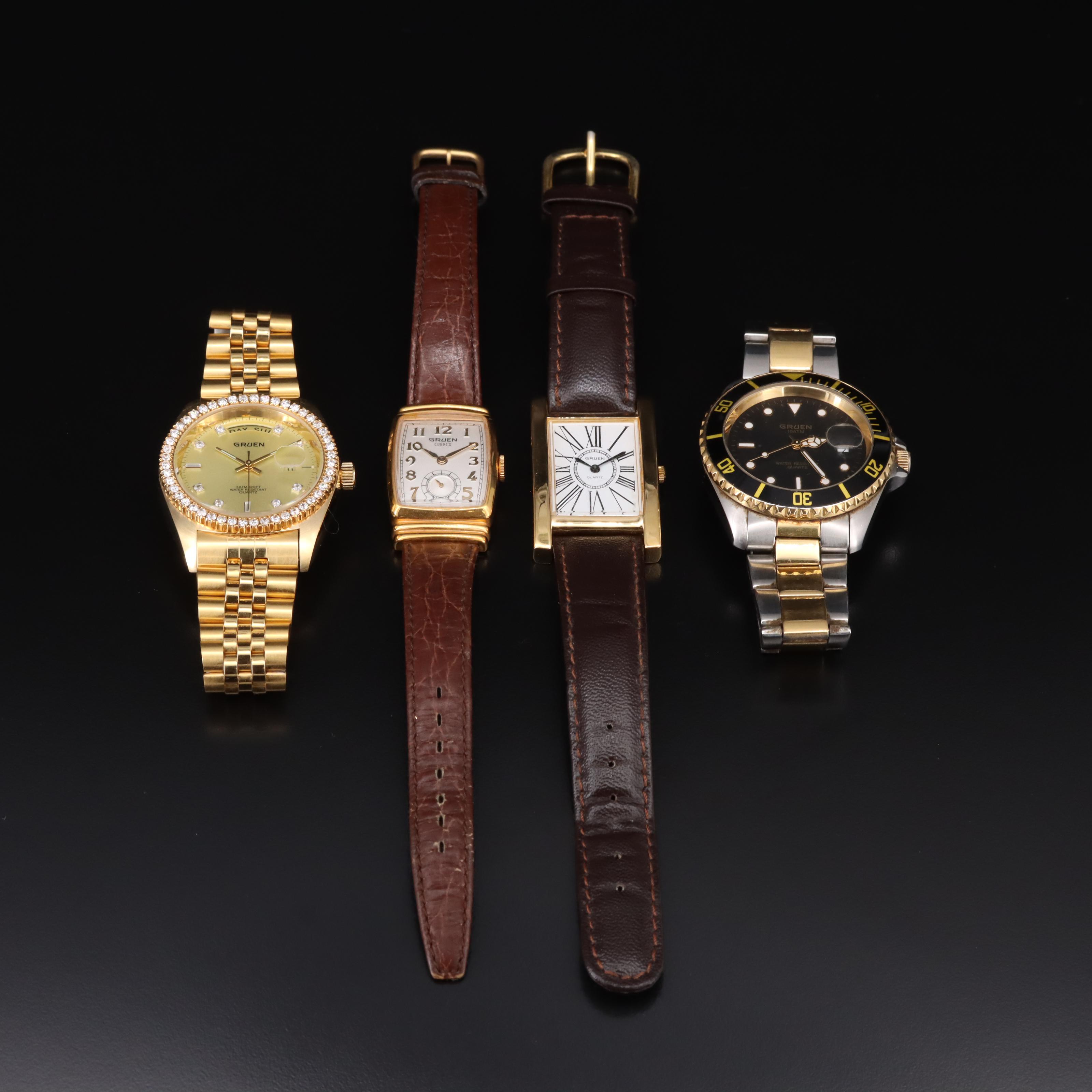 Gruen Quartz Watch Selection