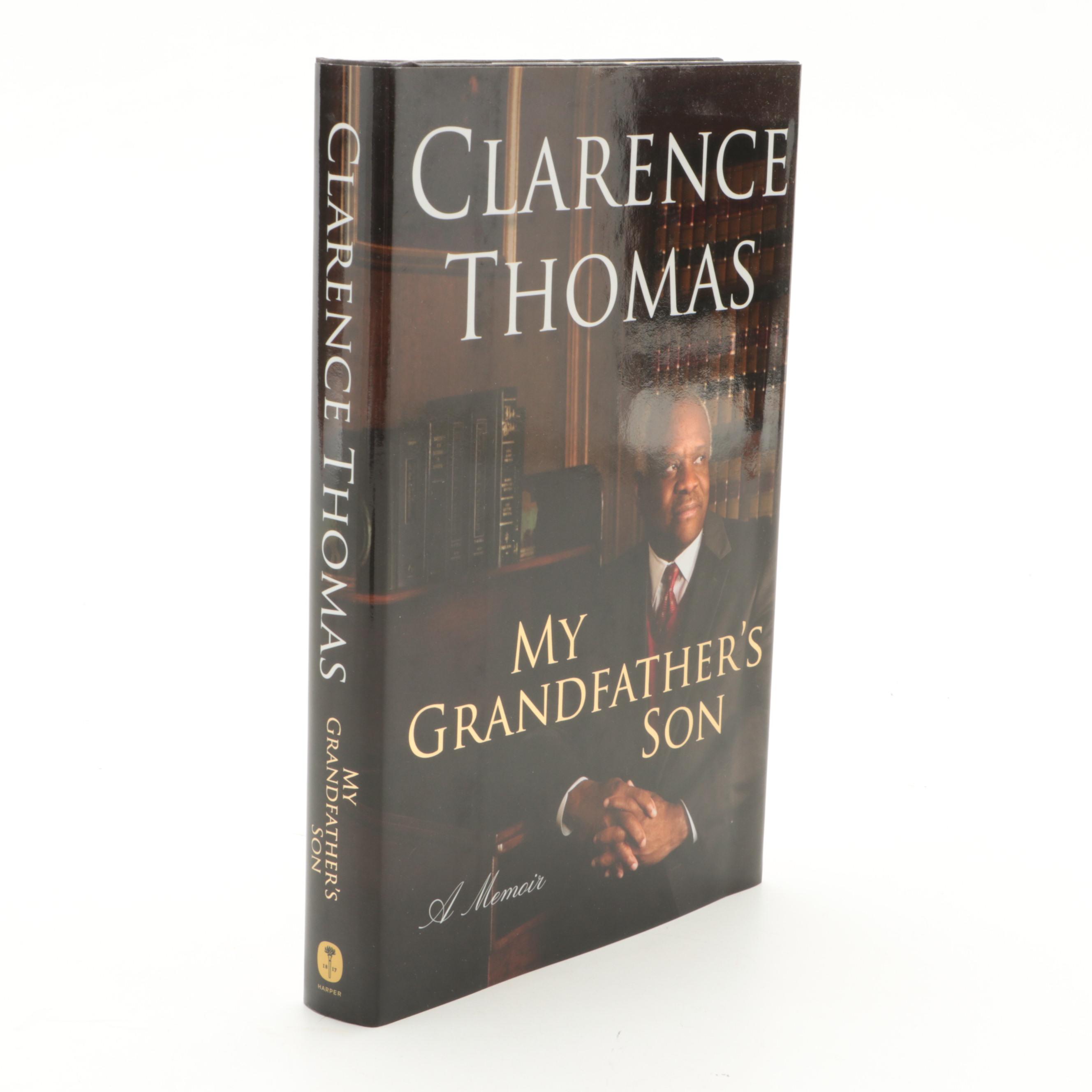 Signed Edition "My Grandfather's Son" by Supreme Court Justice Clarence Thomas
