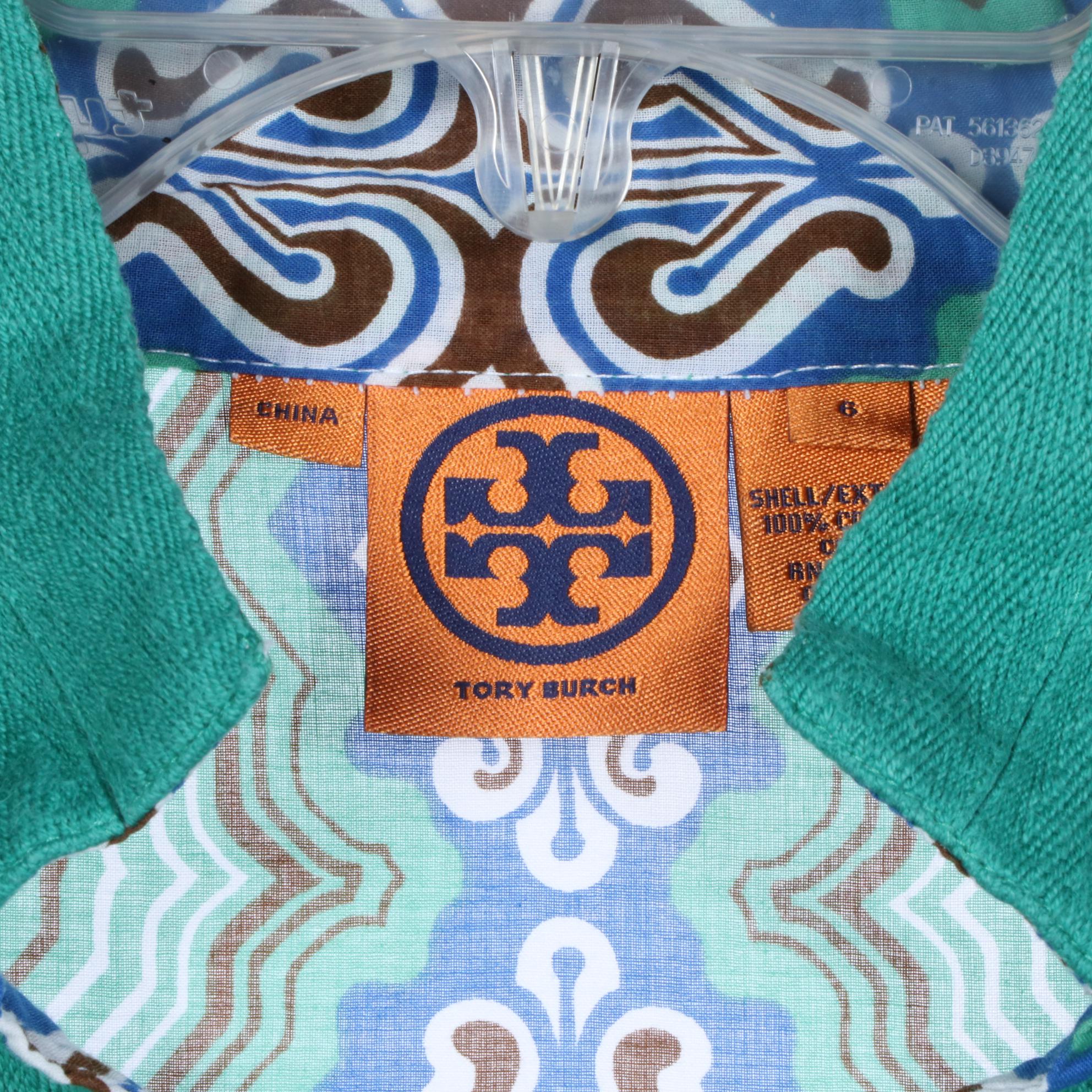 Milly Print Top, Kate Spade Beaded Top and Tory Burch Print Tunic